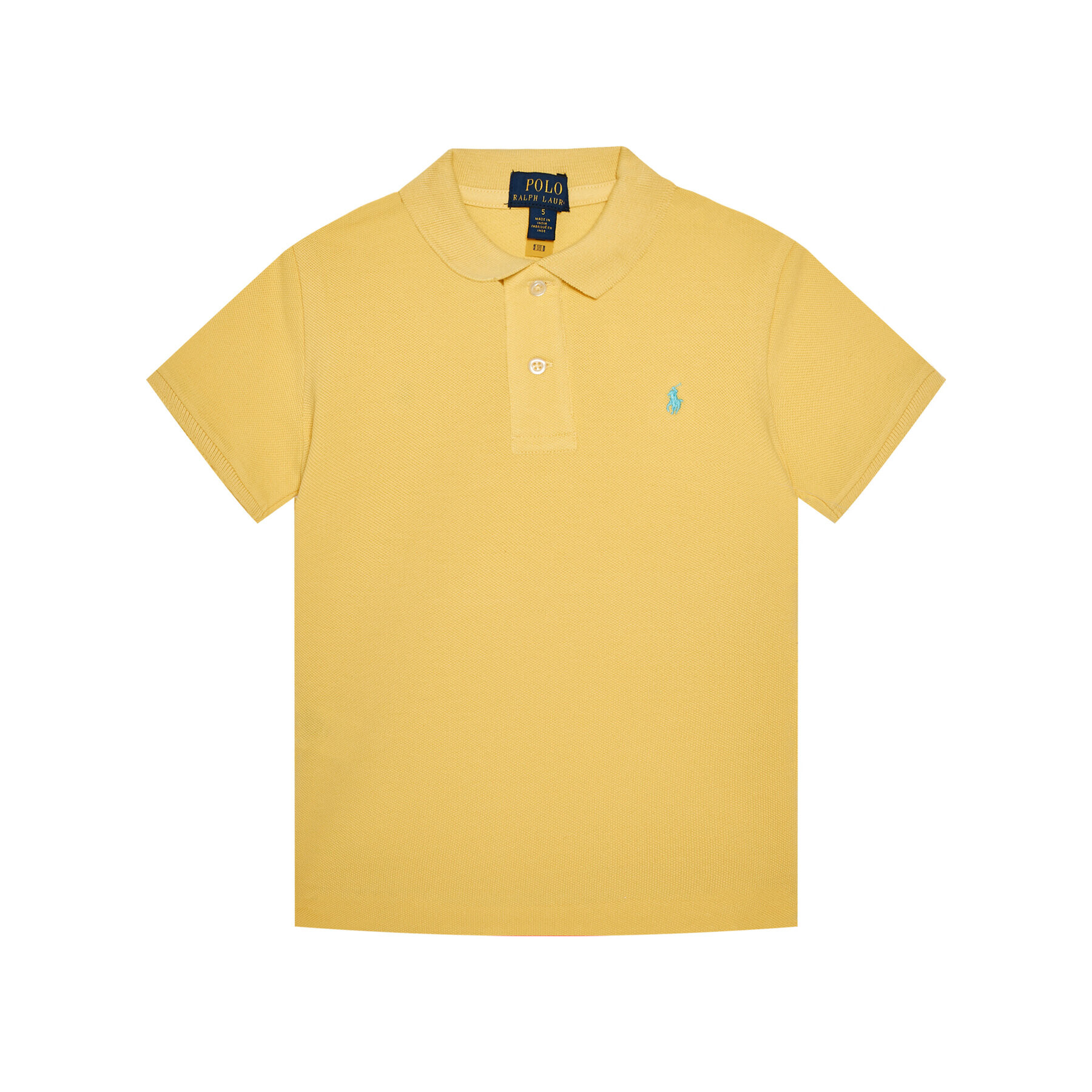 Polo Ralph Lauren Тениска с яка и копчета 322603252021 Жълт Regular Fit - Pepit.bg