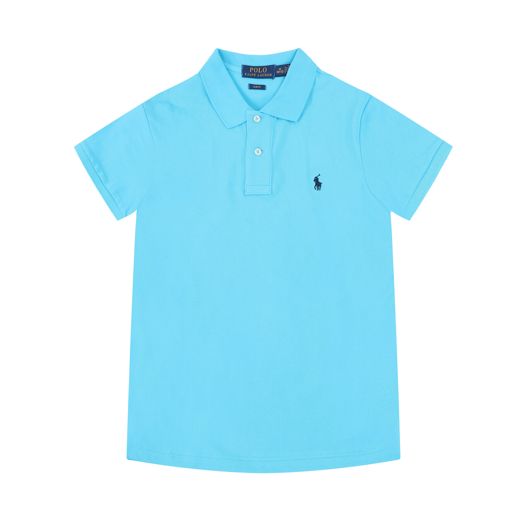 Polo Ralph Lauren Тениска с яка и копчета 323708857 Син Slim Fit - Pepit.bg