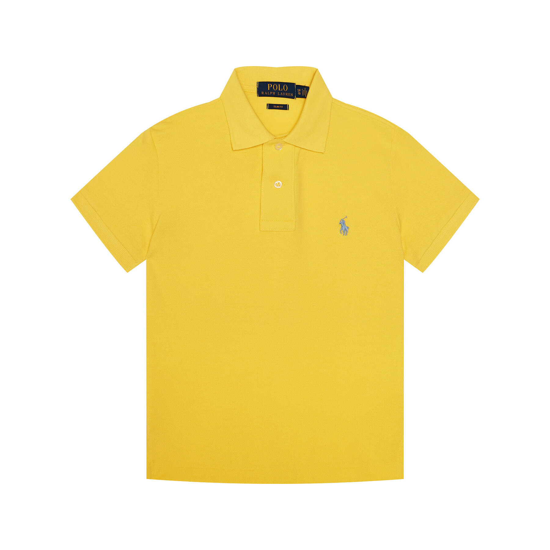 Polo Ralph Lauren Тениска с яка и копчета Spring I 323708857 Жълт Slim Fit - Pepit.bg