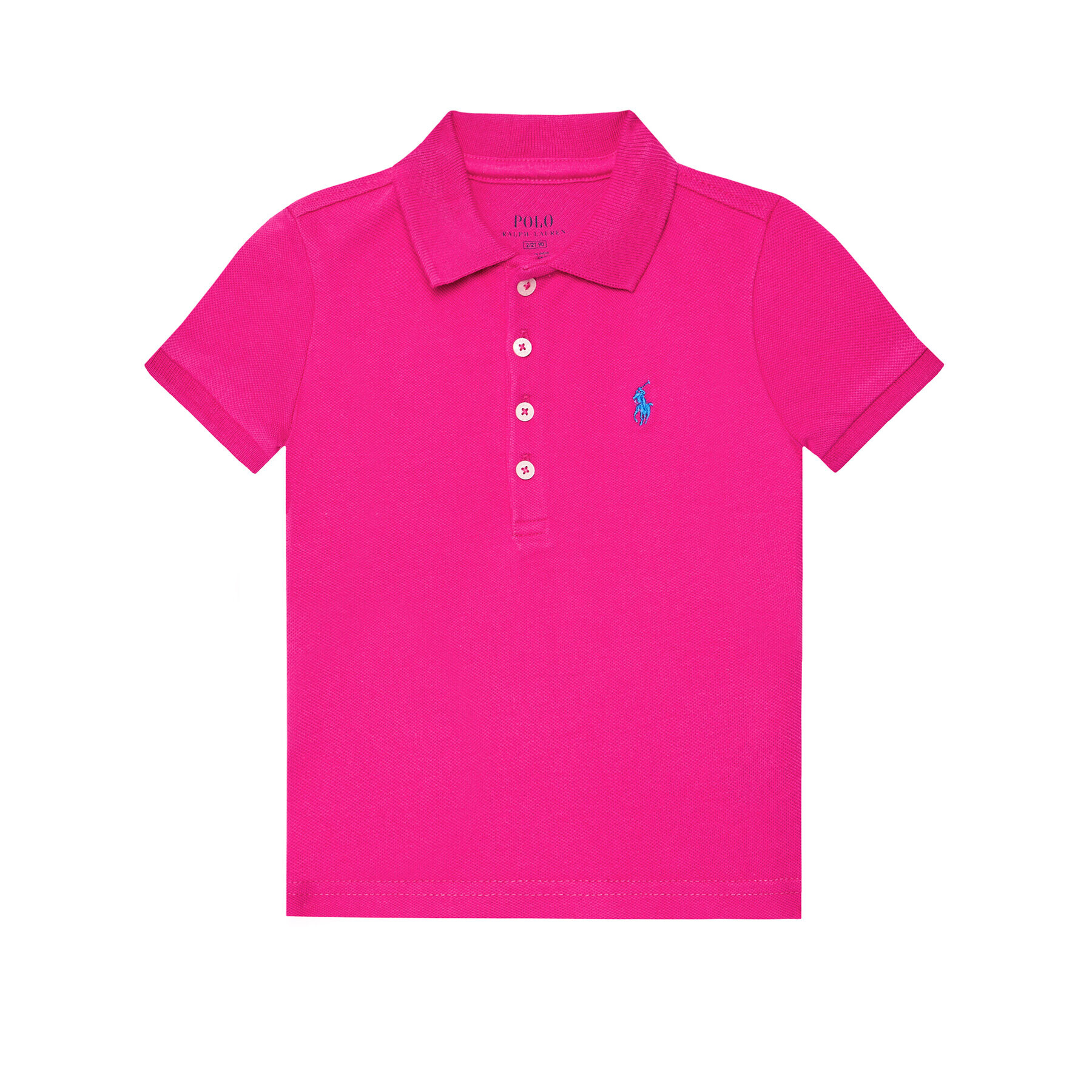 Polo Ralph Lauren Тениска с яка и копчета Ss Polo 311698589089 Розов Regular Fit - Pepit.bg