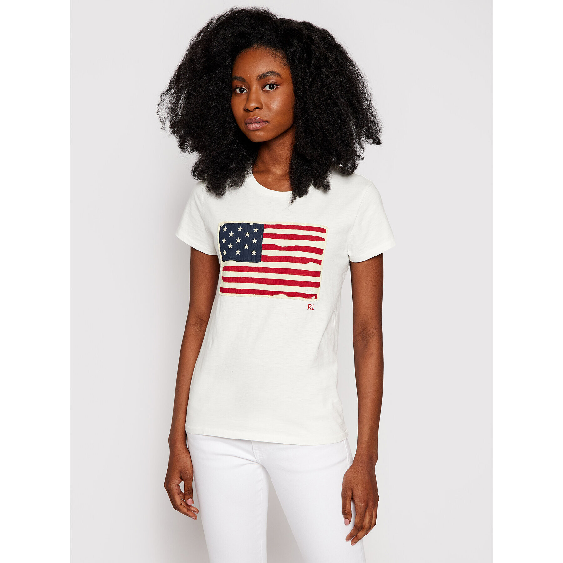 Polo Ralph Lauren Тишърт 211663124 Бежов Regular Fit - Pepit.bg