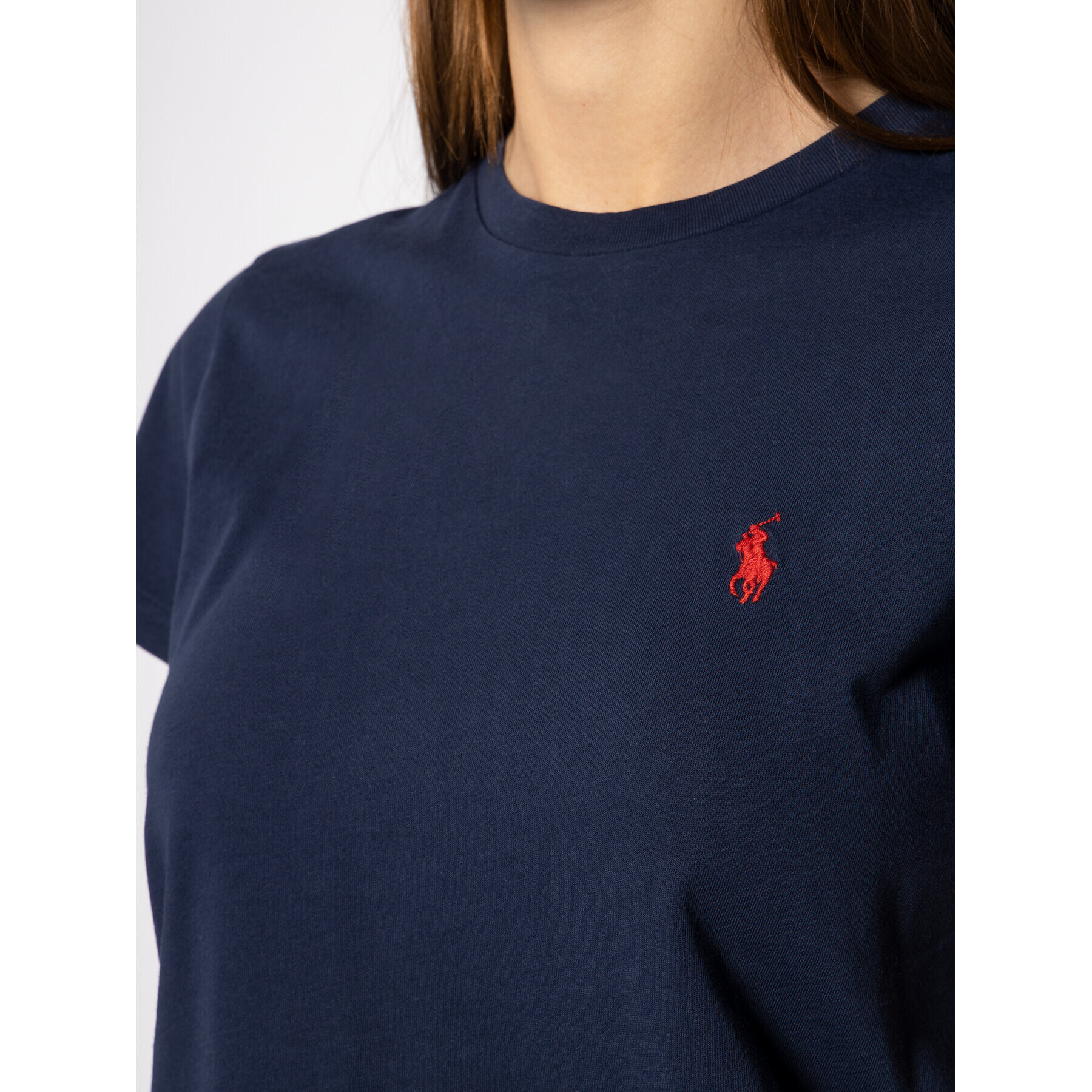 Polo Ralph Lauren Тишърт 211734144 Тъмносин Regular Fit - Pepit.bg