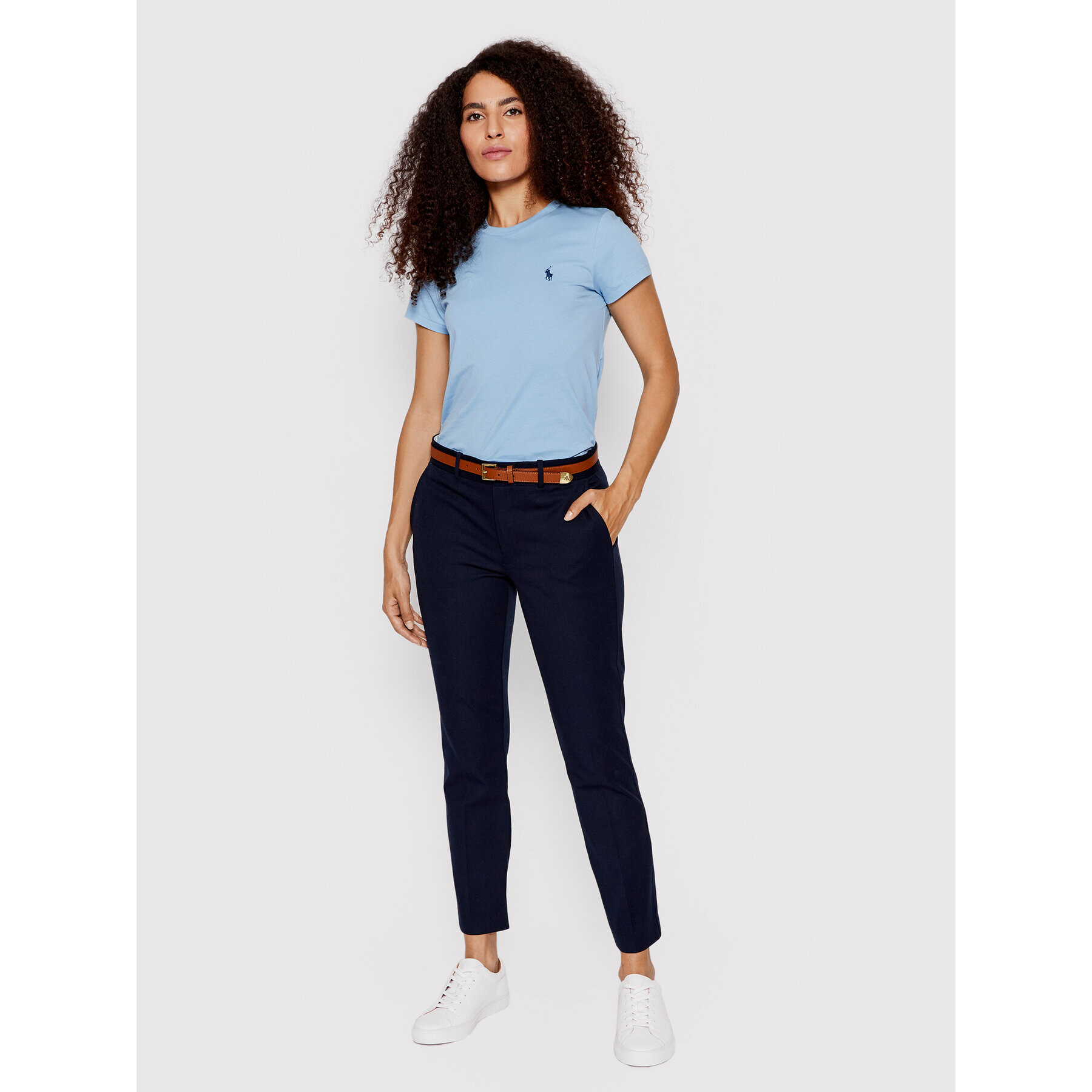 Polo Ralph Lauren Тишърт 211847073019 Син Regular Fit - Pepit.bg