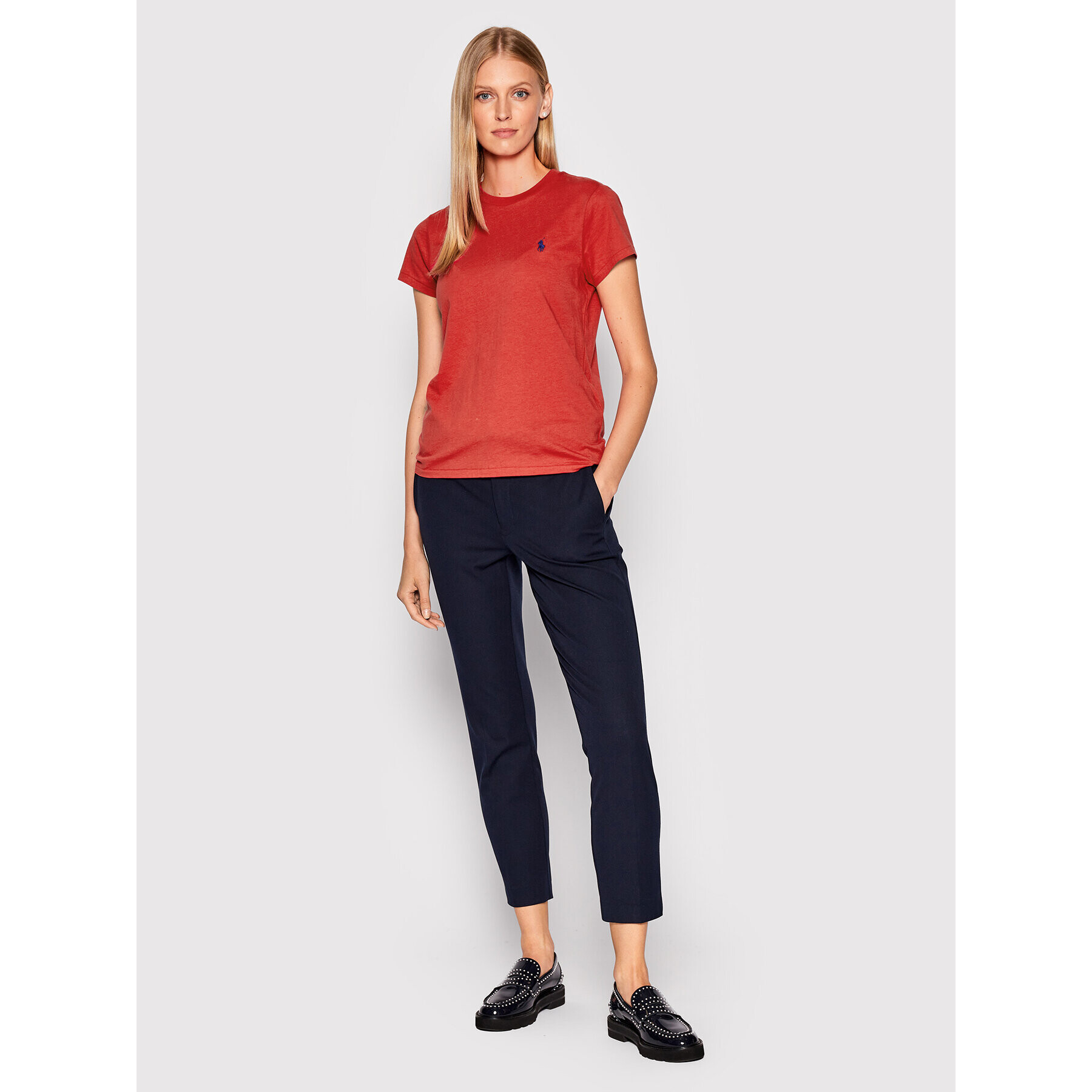 Polo Ralph Lauren Тишърт 211847073023 Червен Regular Fit - Pepit.bg