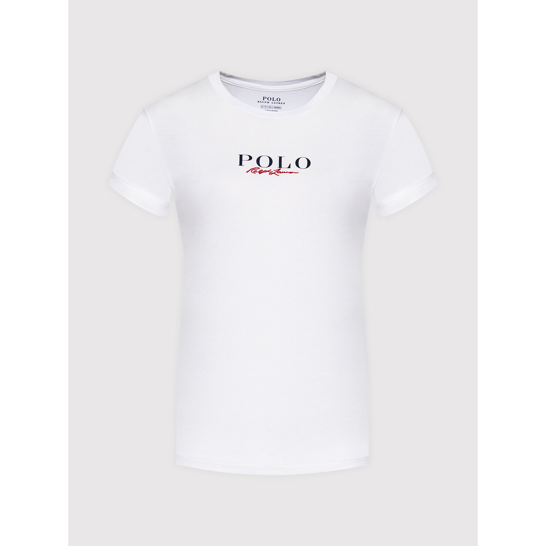 Polo Ralph Lauren Тишърт 211847078001 Бял Regular Fit - Pepit.bg