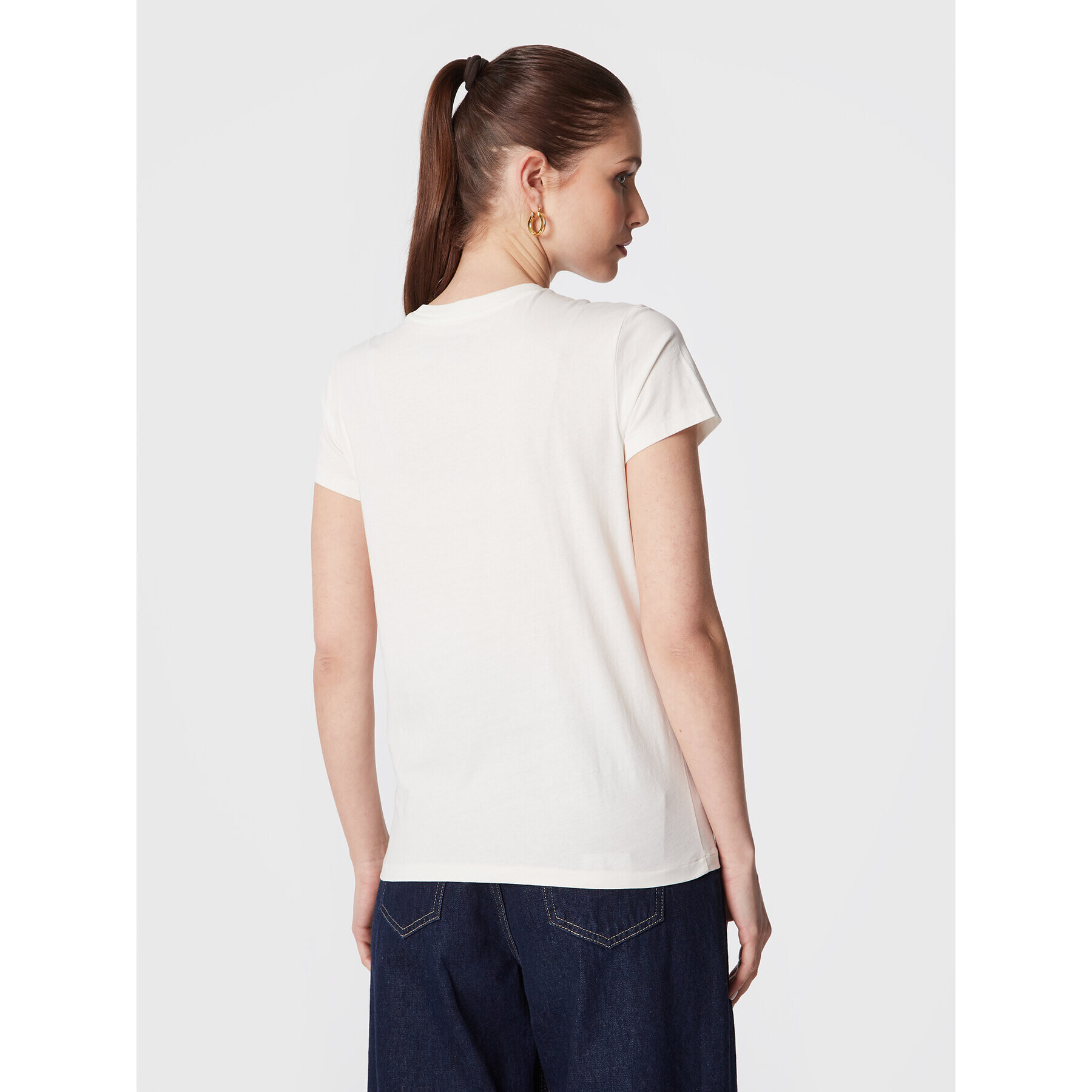 Polo Ralph Lauren Тишърт 211882288001 Бял Regular Fit - Pepit.bg
