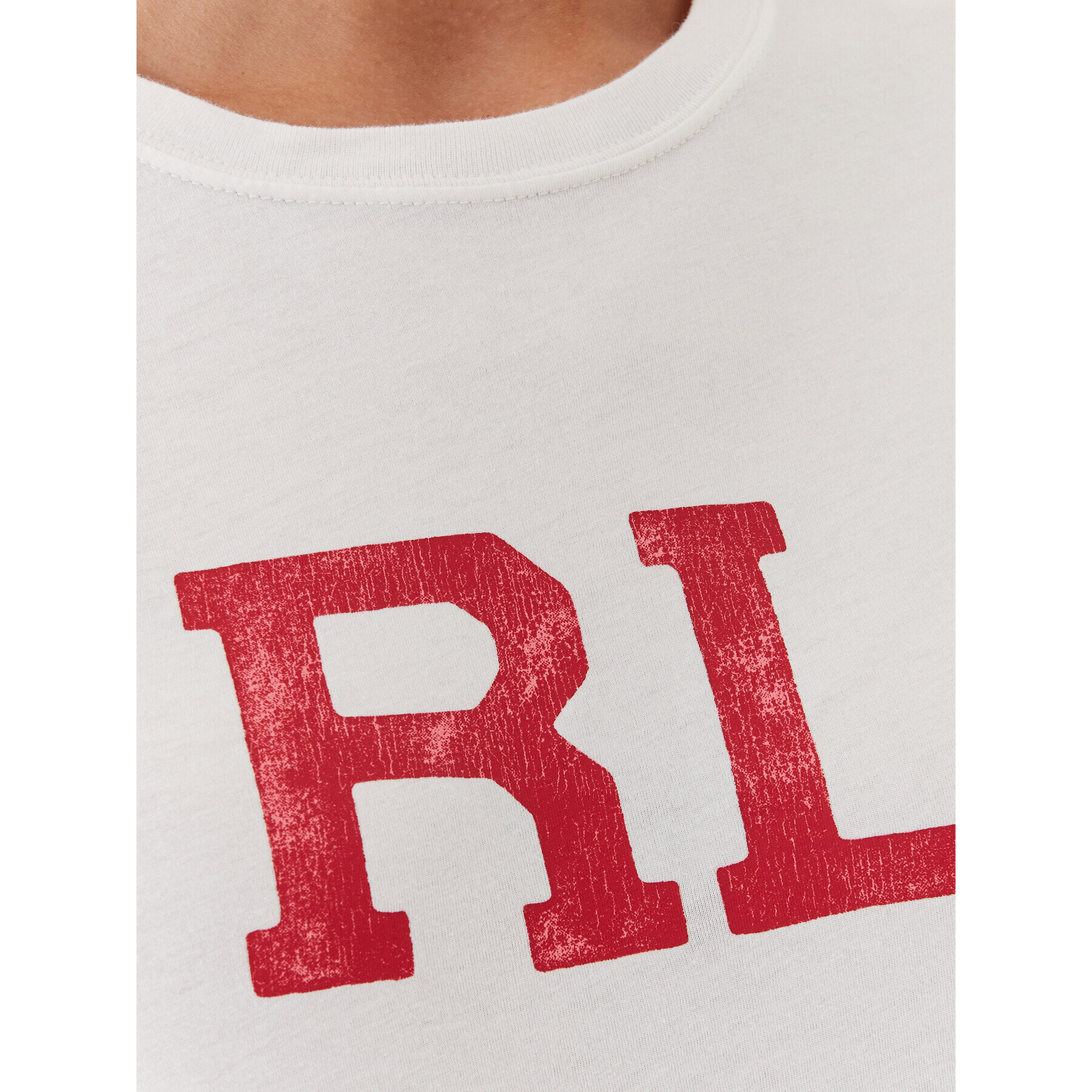Polo Ralph Lauren Тишърт 211892611007 Бял Regular Fit - Pepit.bg