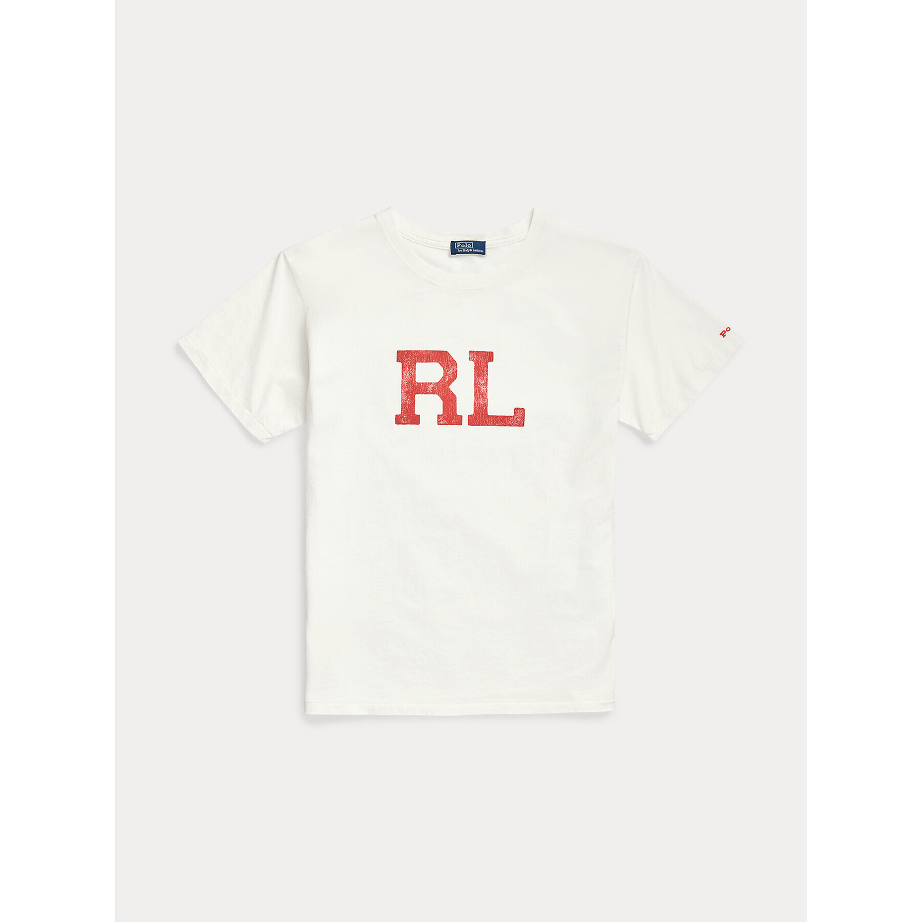 Polo Ralph Lauren Тишърт 211892611007 Бял Regular Fit - Pepit.bg