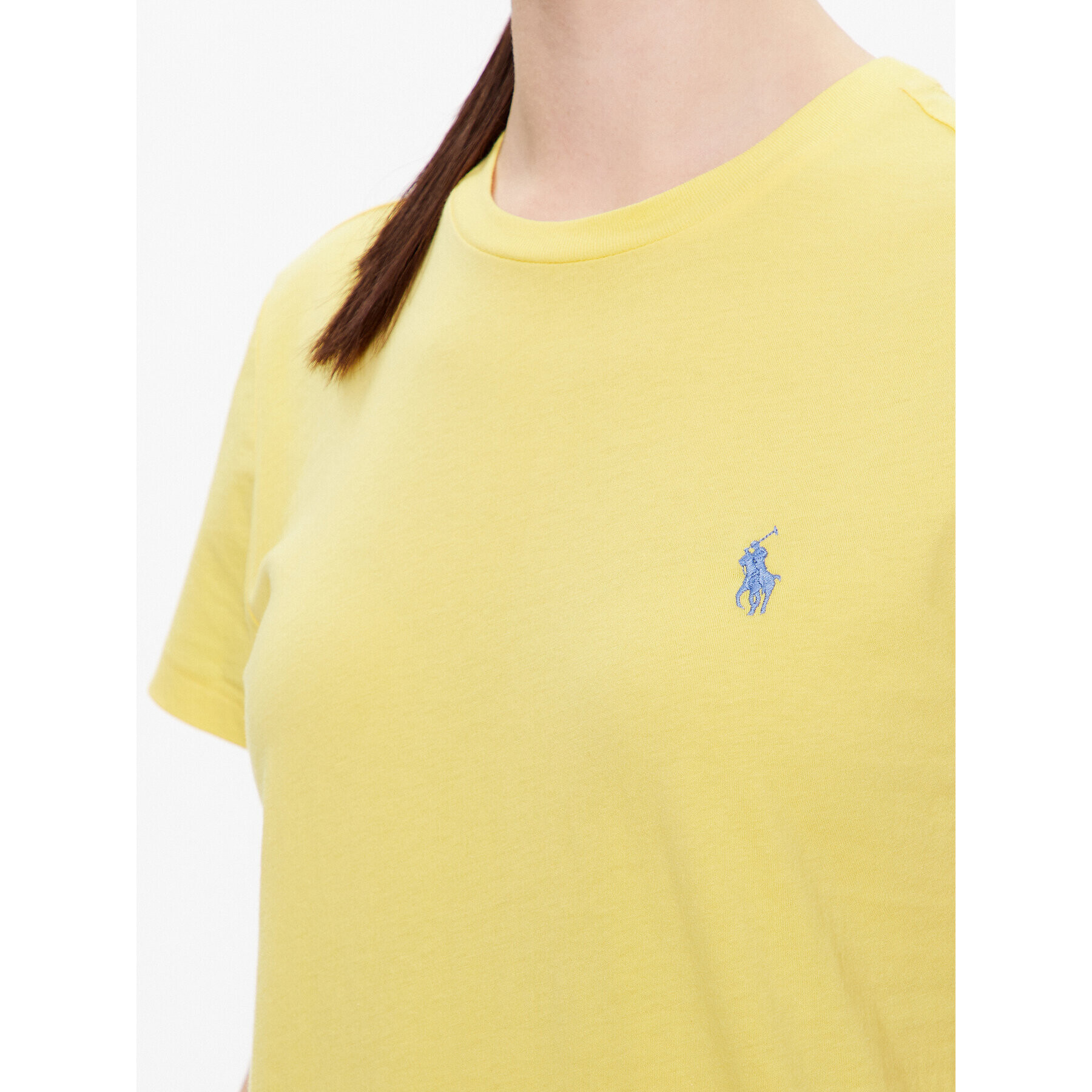 Polo Ralph Lauren Тишърт 211898698001 Жълт Regular Fit - Pepit.bg