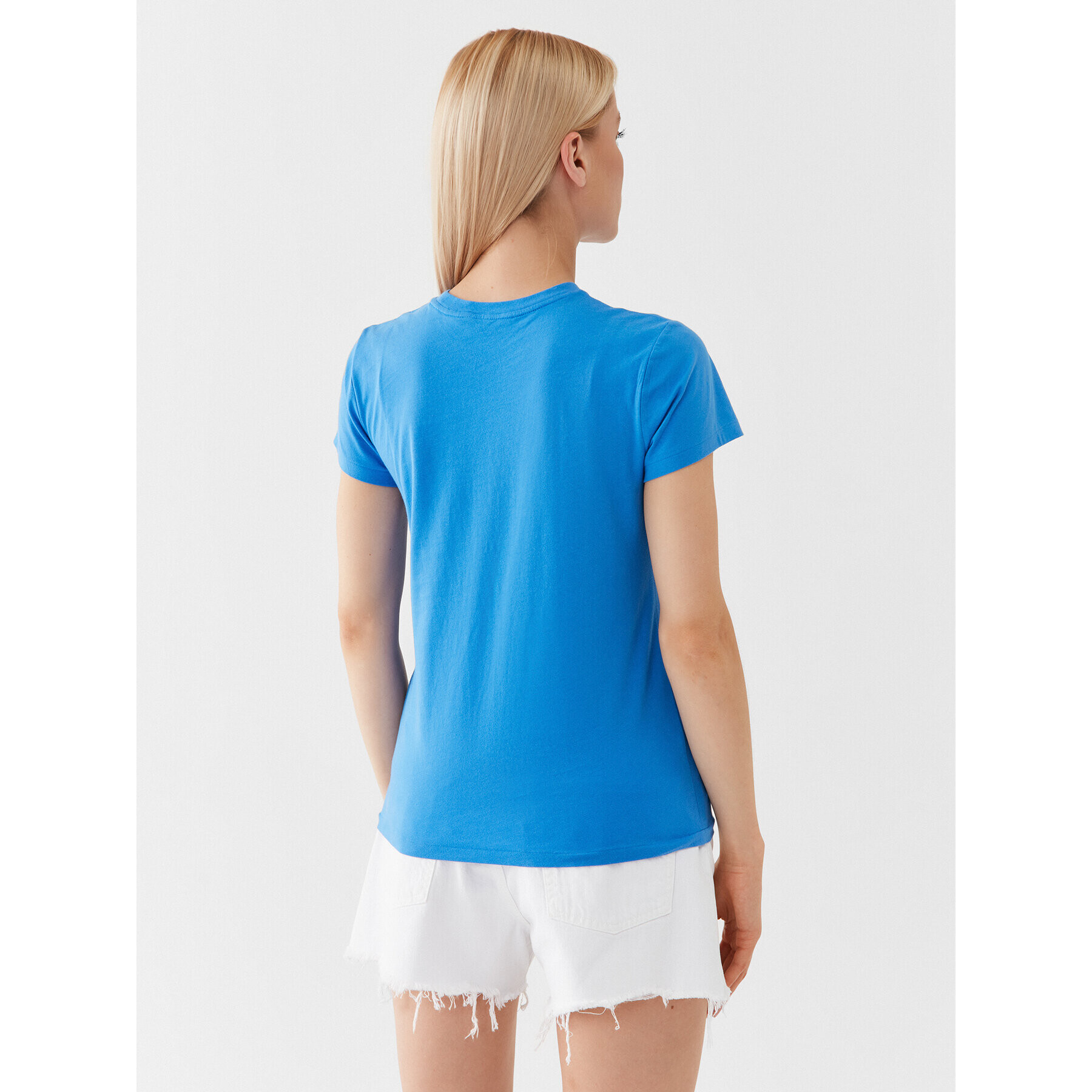 Polo Ralph Lauren Тишърт 211898698010 Син Regular Fit - Pepit.bg