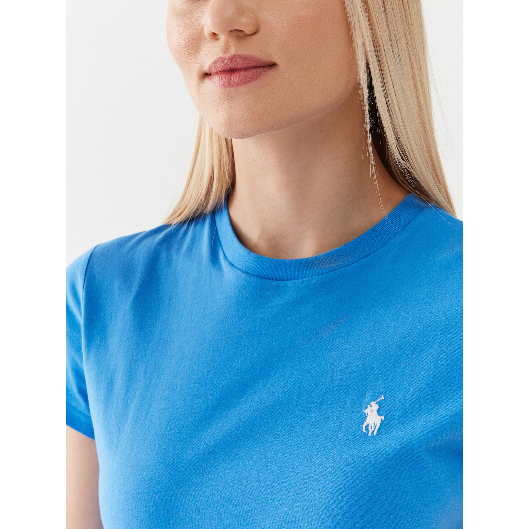 Polo Ralph Lauren Тишърт 211898698010 Син Regular Fit - Pepit.bg