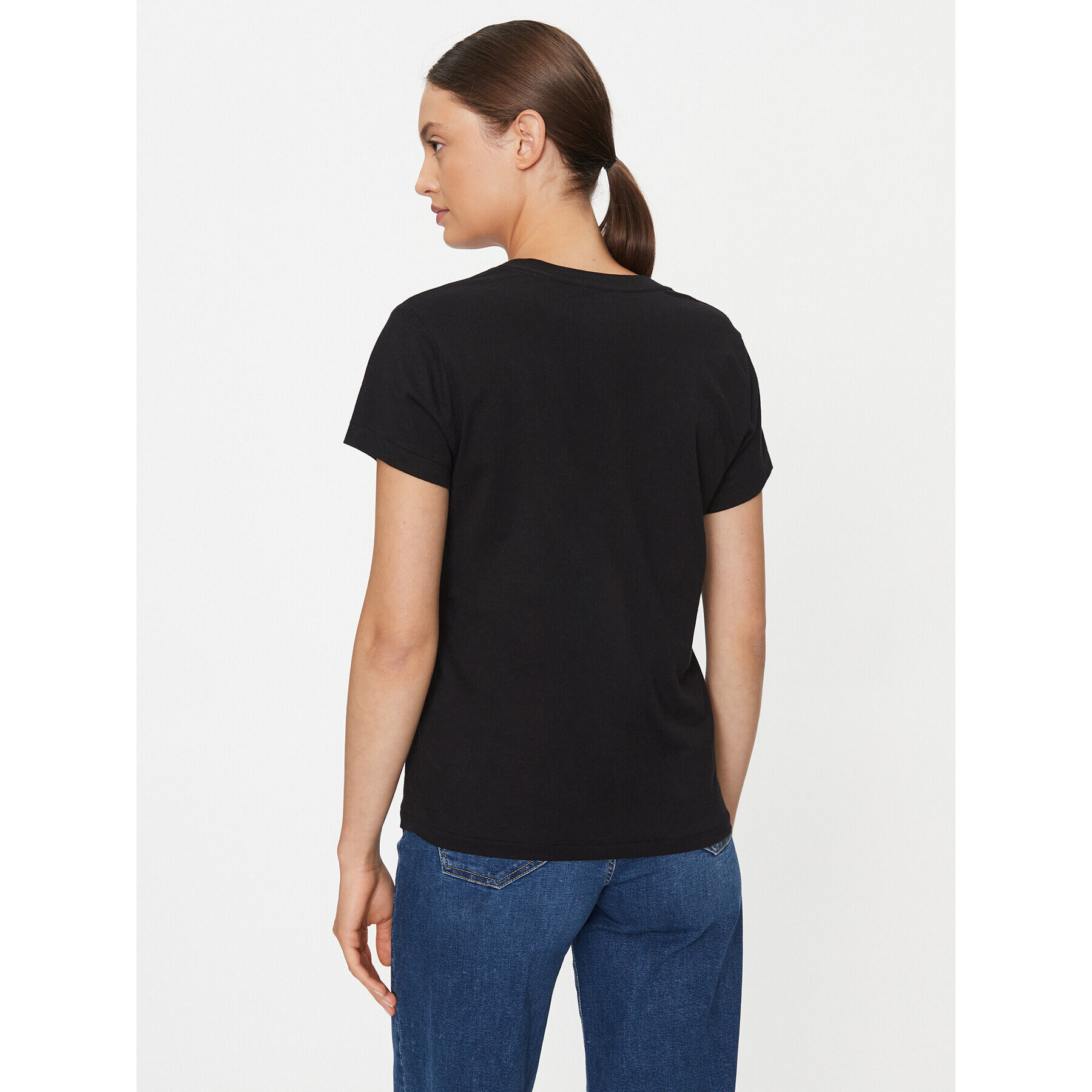 Polo Ralph Lauren Тишърт 211902403003 Черен Regular Fit - Pepit.bg