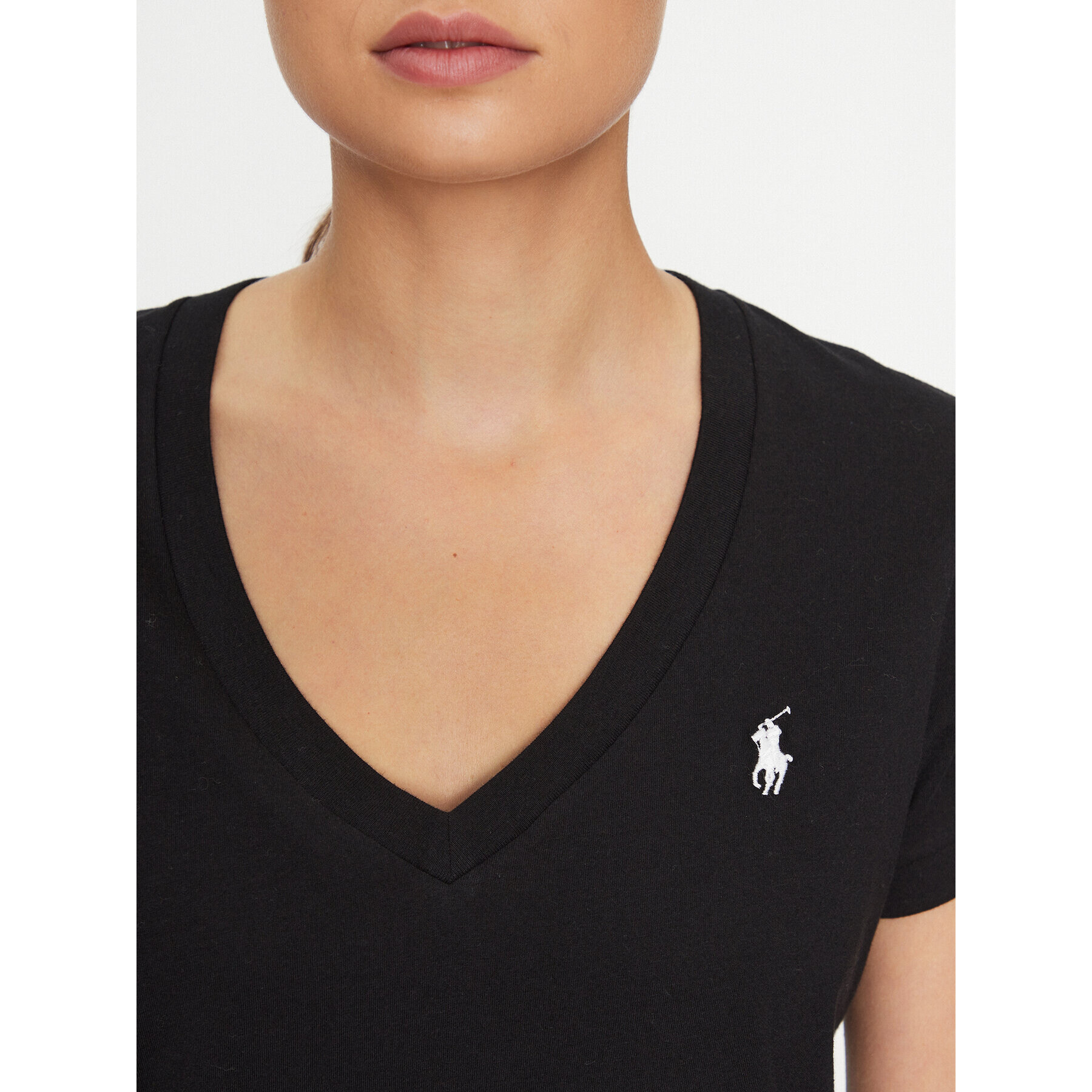 Polo Ralph Lauren Тишърт 211902403003 Черен Regular Fit - Pepit.bg