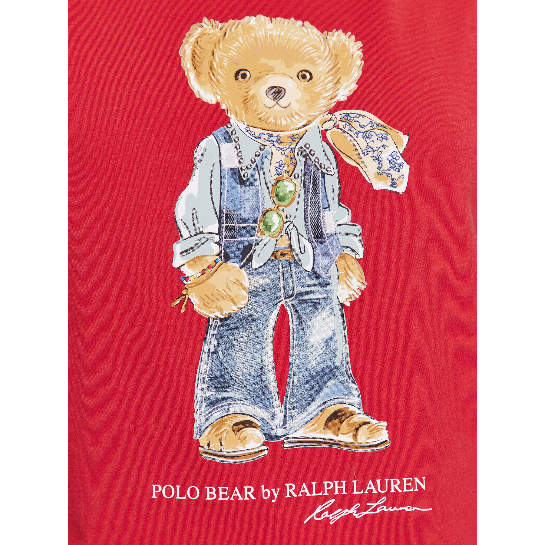 Polo Ralph Lauren Тишърт 211905673001 Червен Regular Fit - Pepit.bg