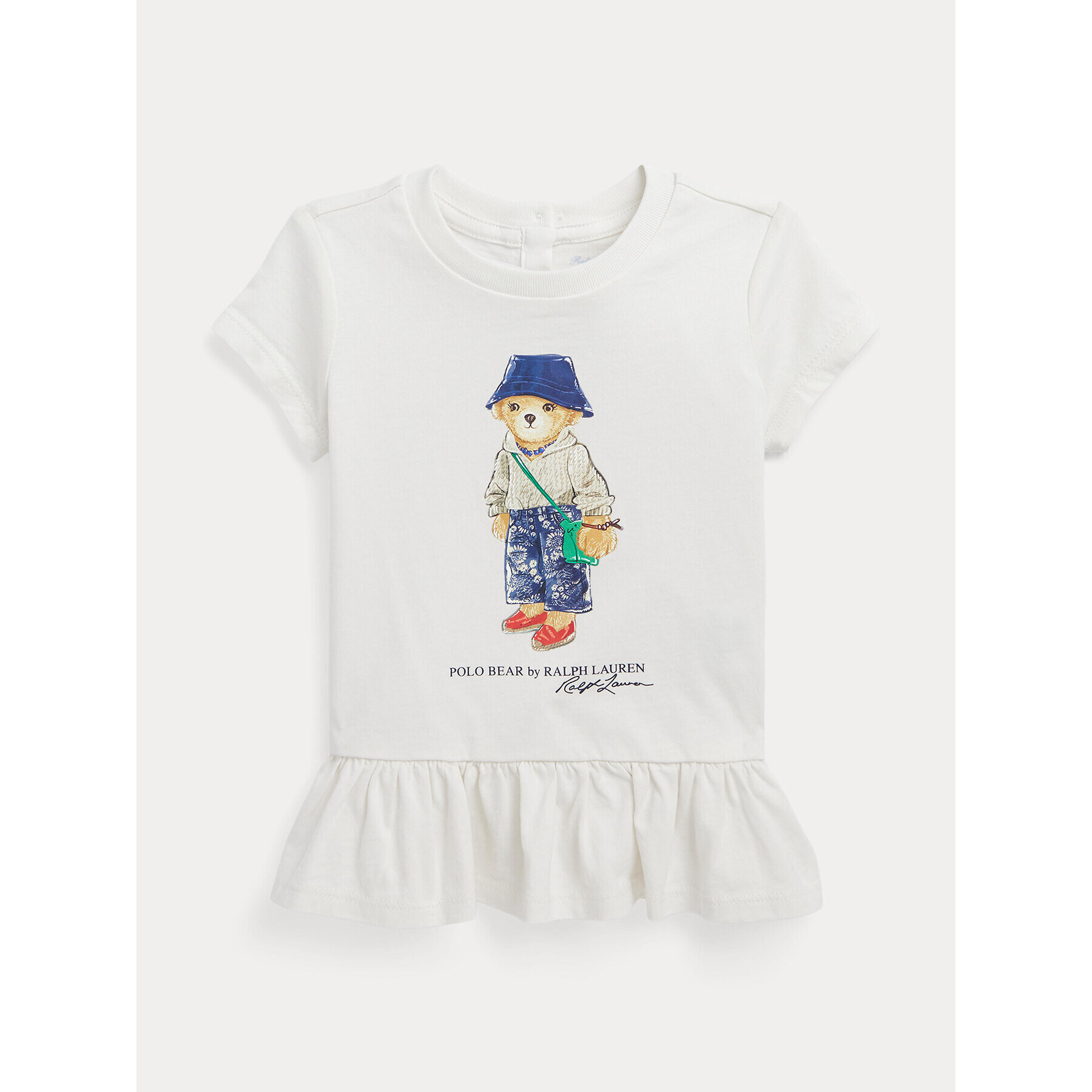 Polo Ralph Lauren Тишърт 310915833001 Бял Regular Fit - Pepit.bg