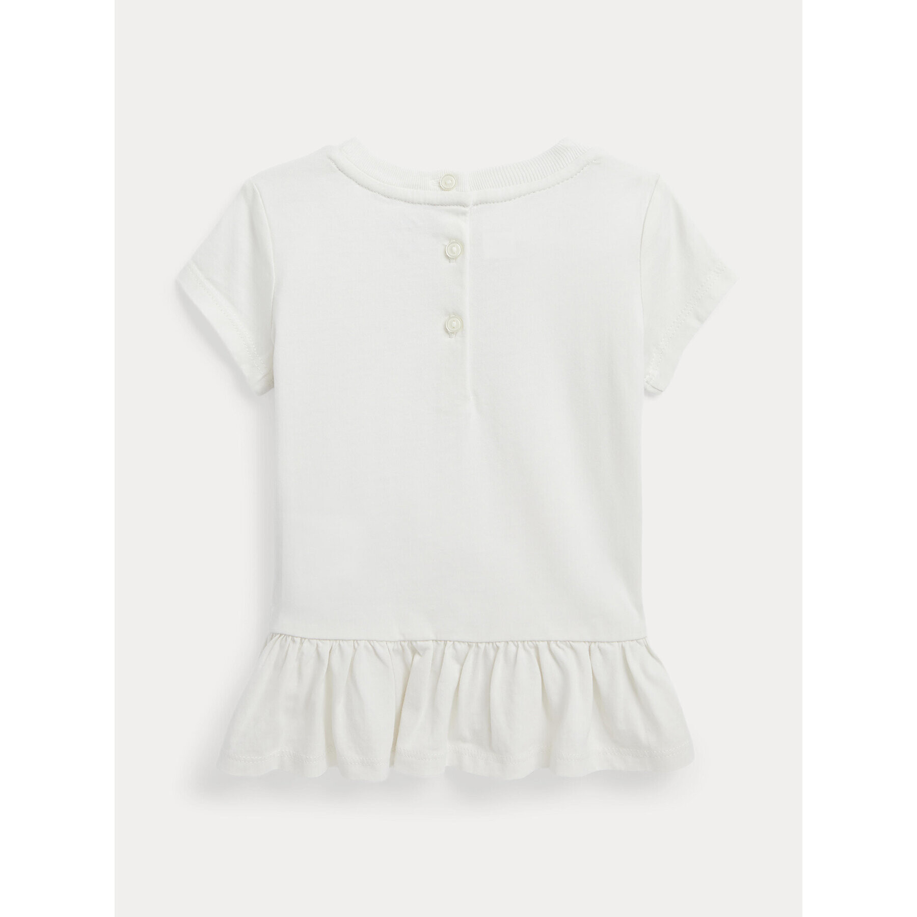 Polo Ralph Lauren Тишърт 310915833001 Бял Regular Fit - Pepit.bg