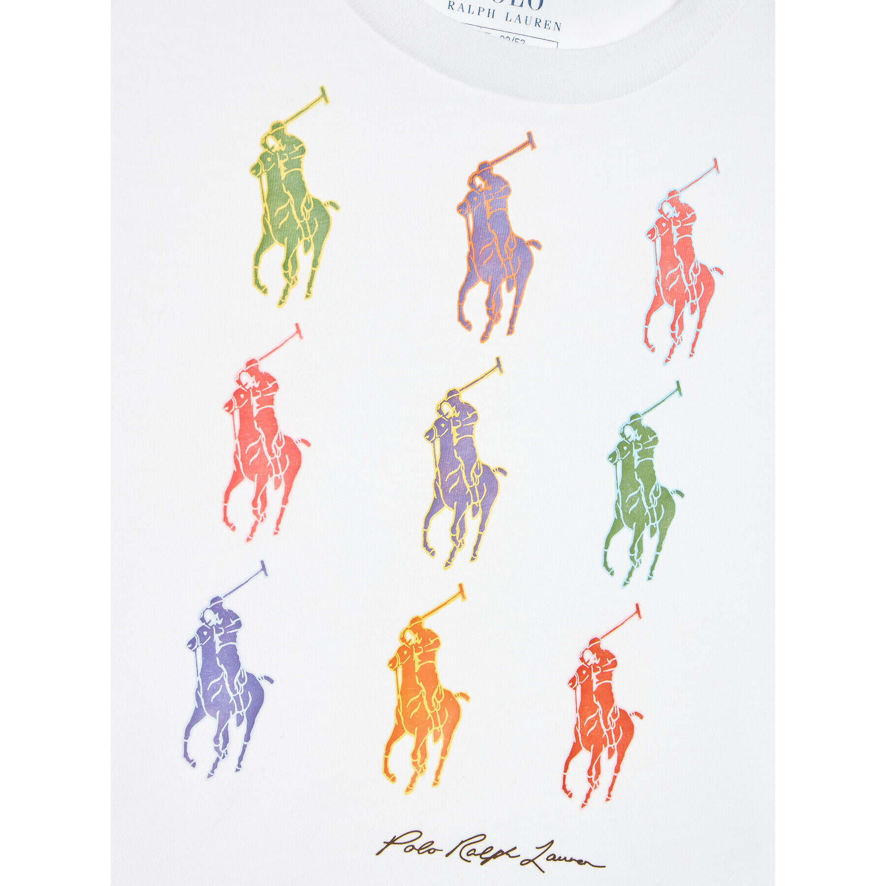 Polo Ralph Lauren Тишърт 311867198036 Бял Regular Fit - Pepit.bg