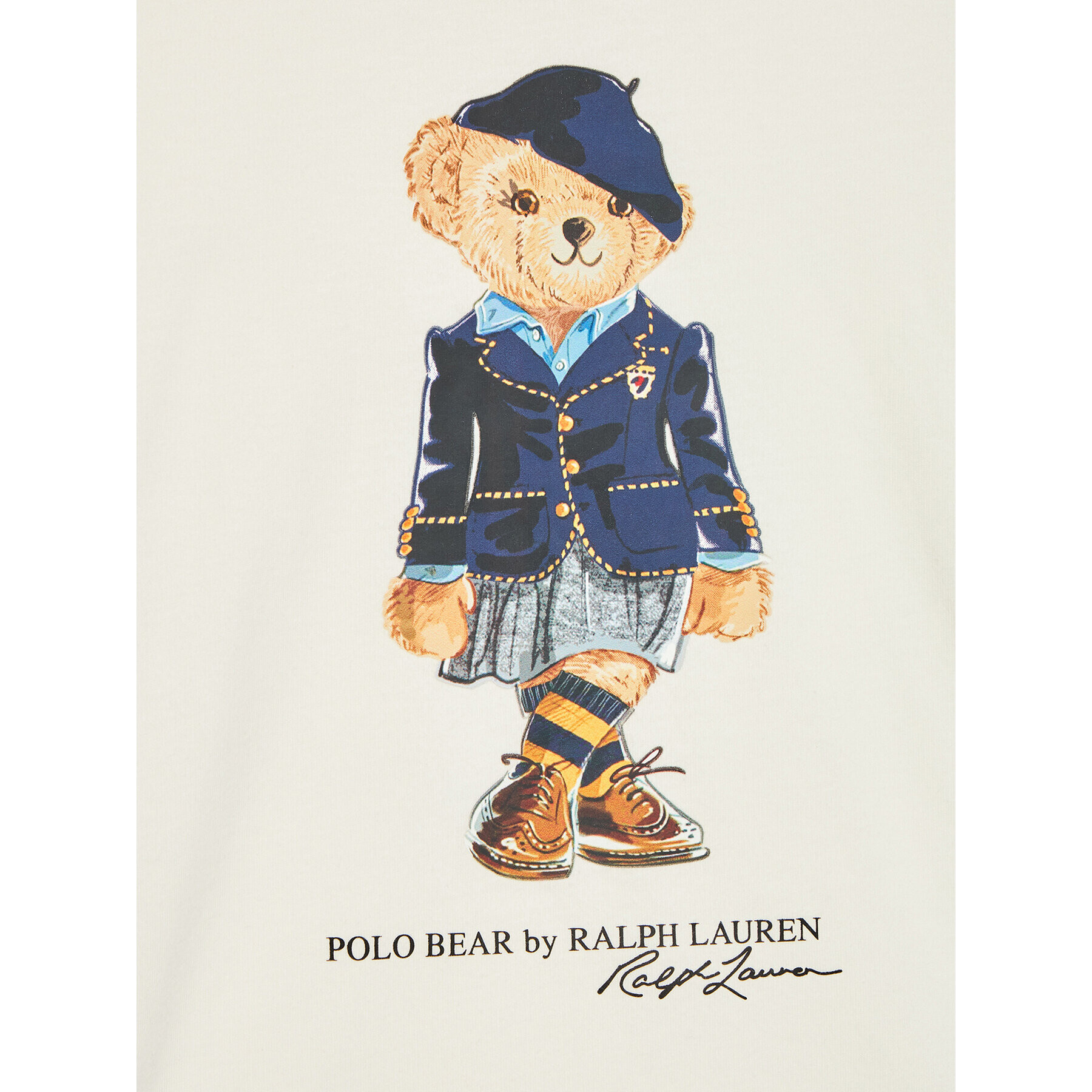 Polo Ralph Lauren Тишърт 311877857002 Бял Regular Fit - Pepit.bg