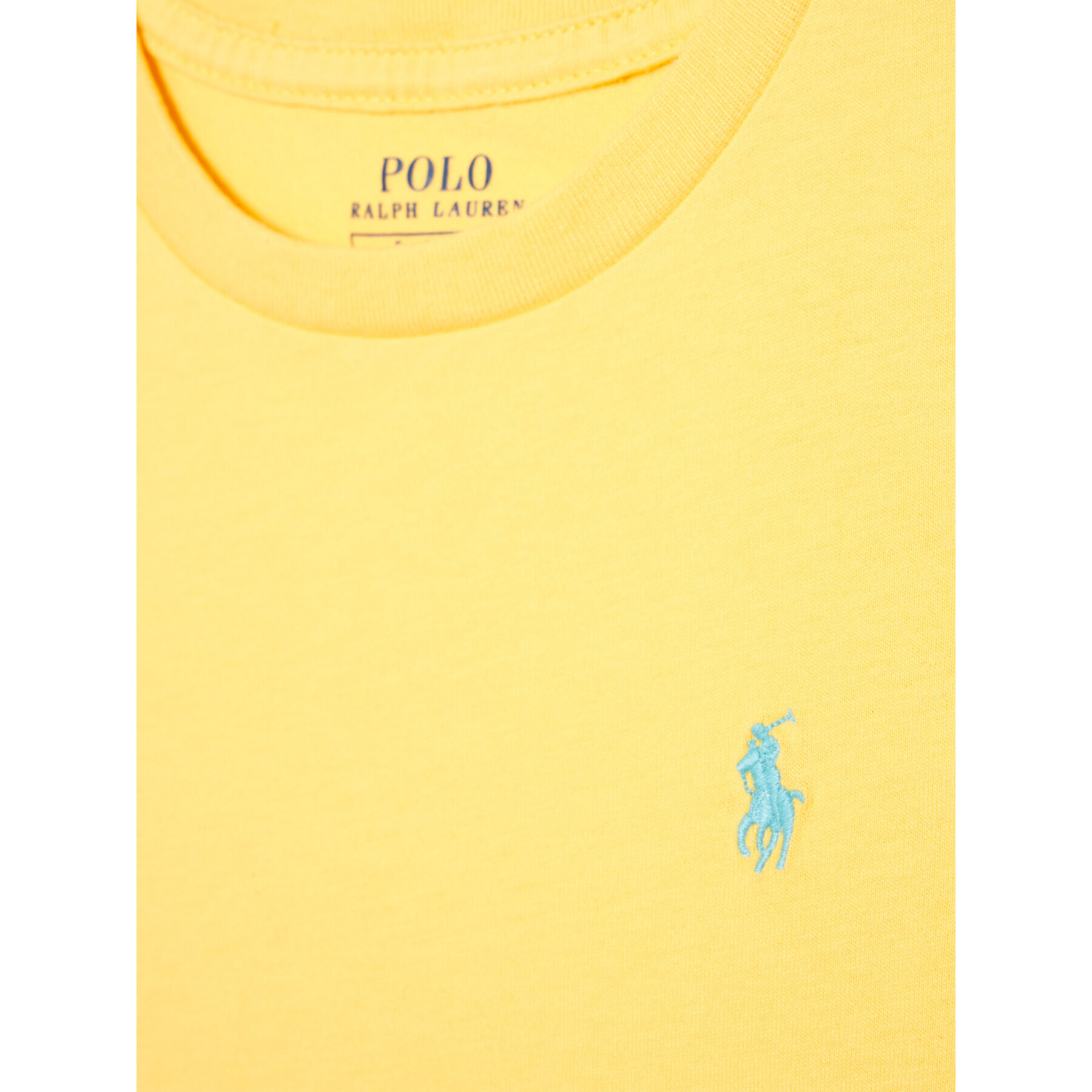 Polo Ralph Lauren Тишърт 312833549029 Жълт Regular Fit - Pepit.bg