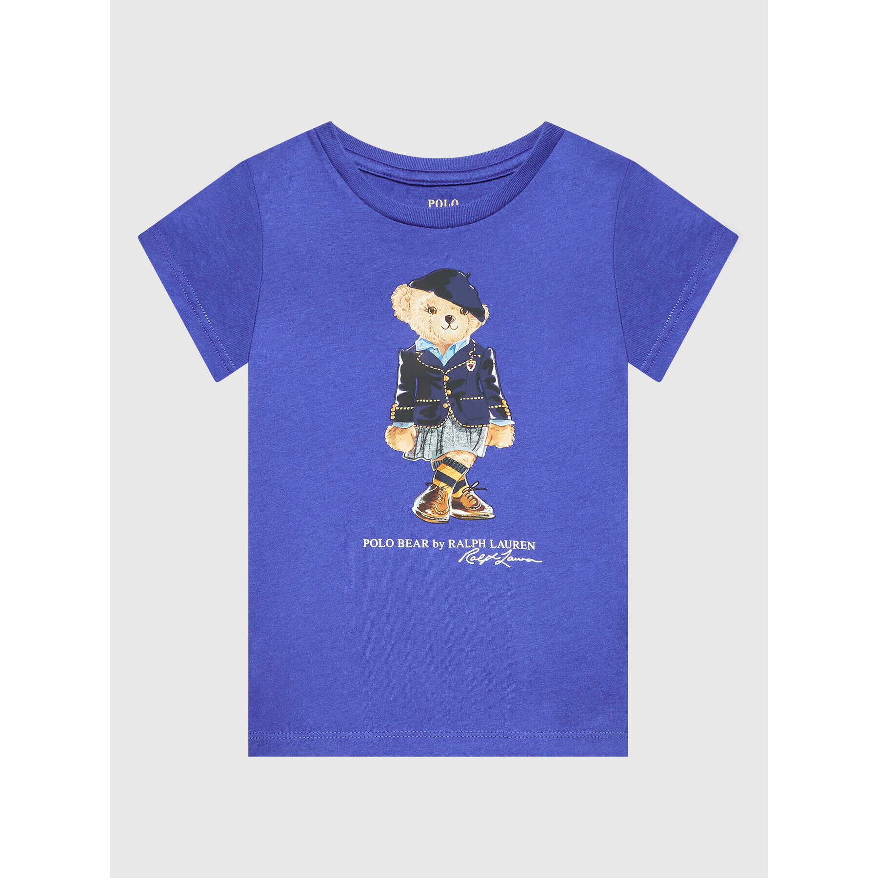 Polo Ralph Lauren Тишърт 312877857001 Син Regular Fit - Pepit.bg