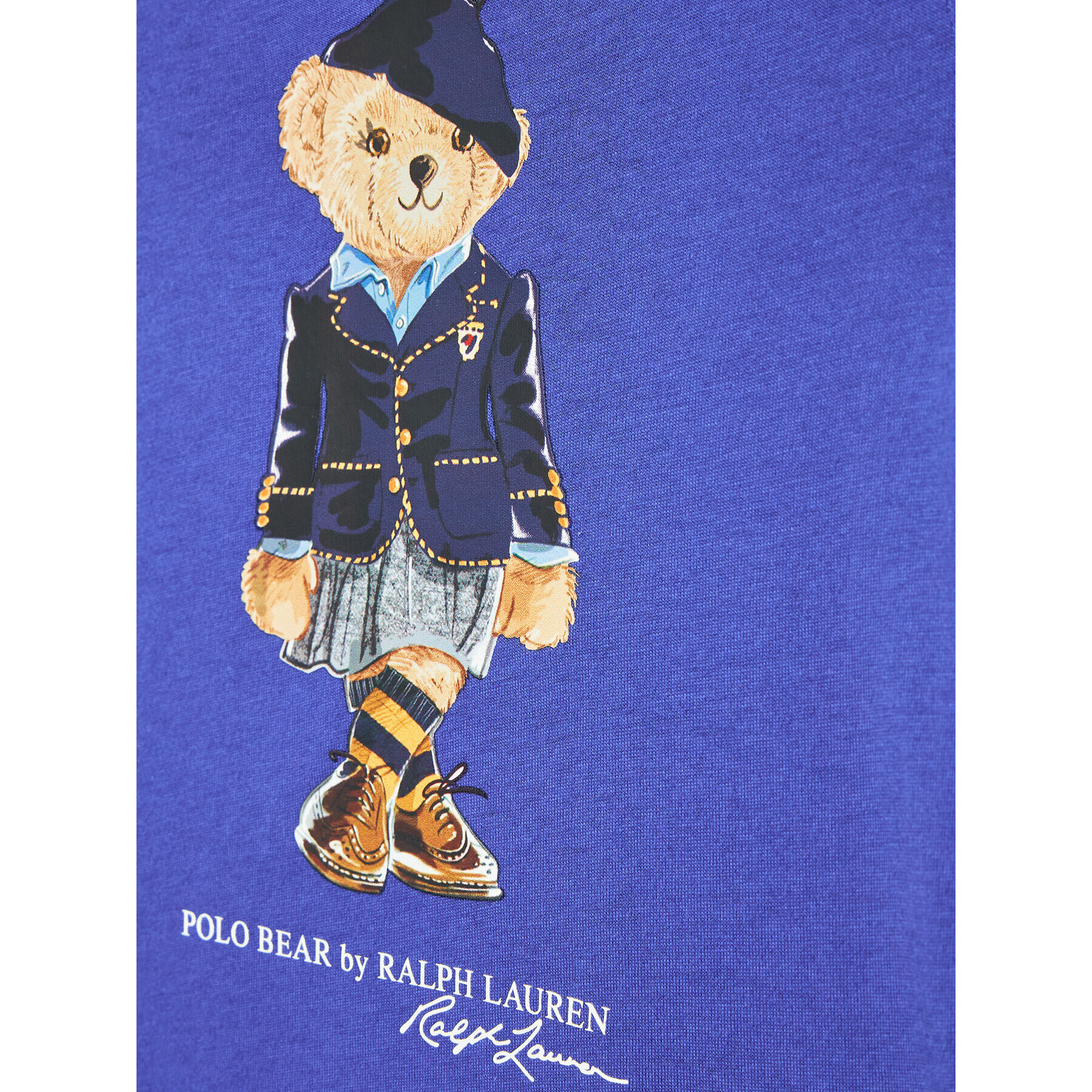 Polo Ralph Lauren Тишърт 312877857001 Син Regular Fit - Pepit.bg