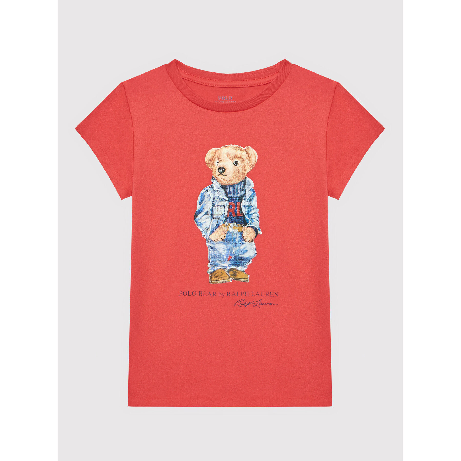 Polo Ralph Lauren Тишърт 313856392001 Червен Regular Fit - Pepit.bg
