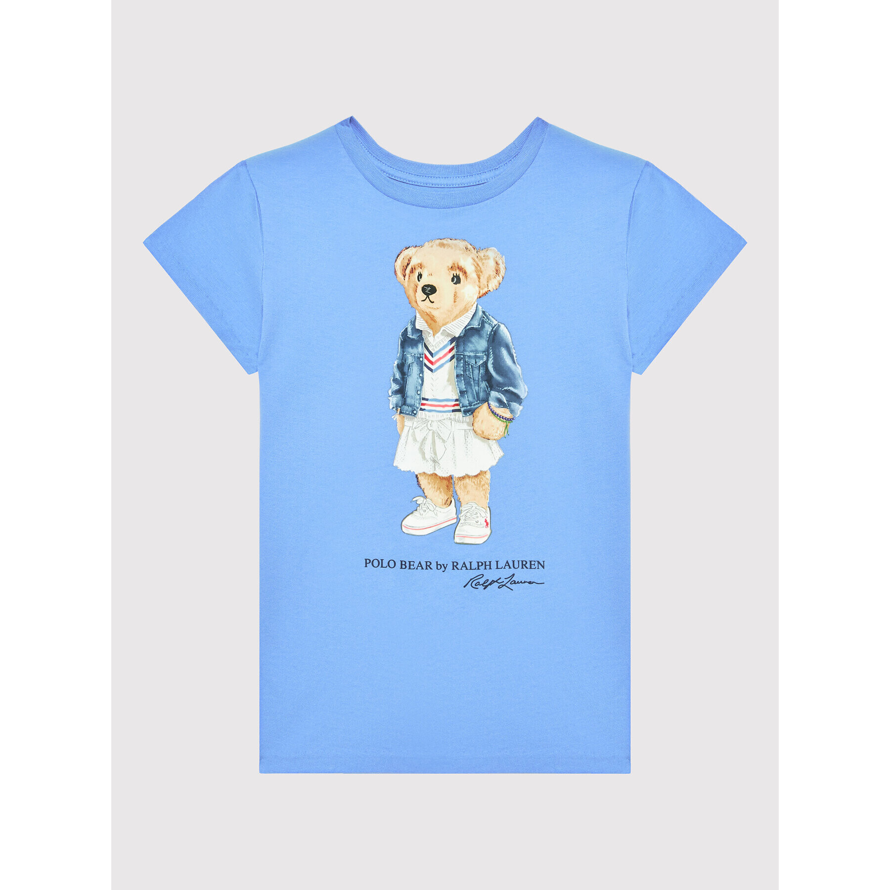 Polo Ralph Lauren Тишърт 313864141002 Син Regular Fit - Pepit.bg