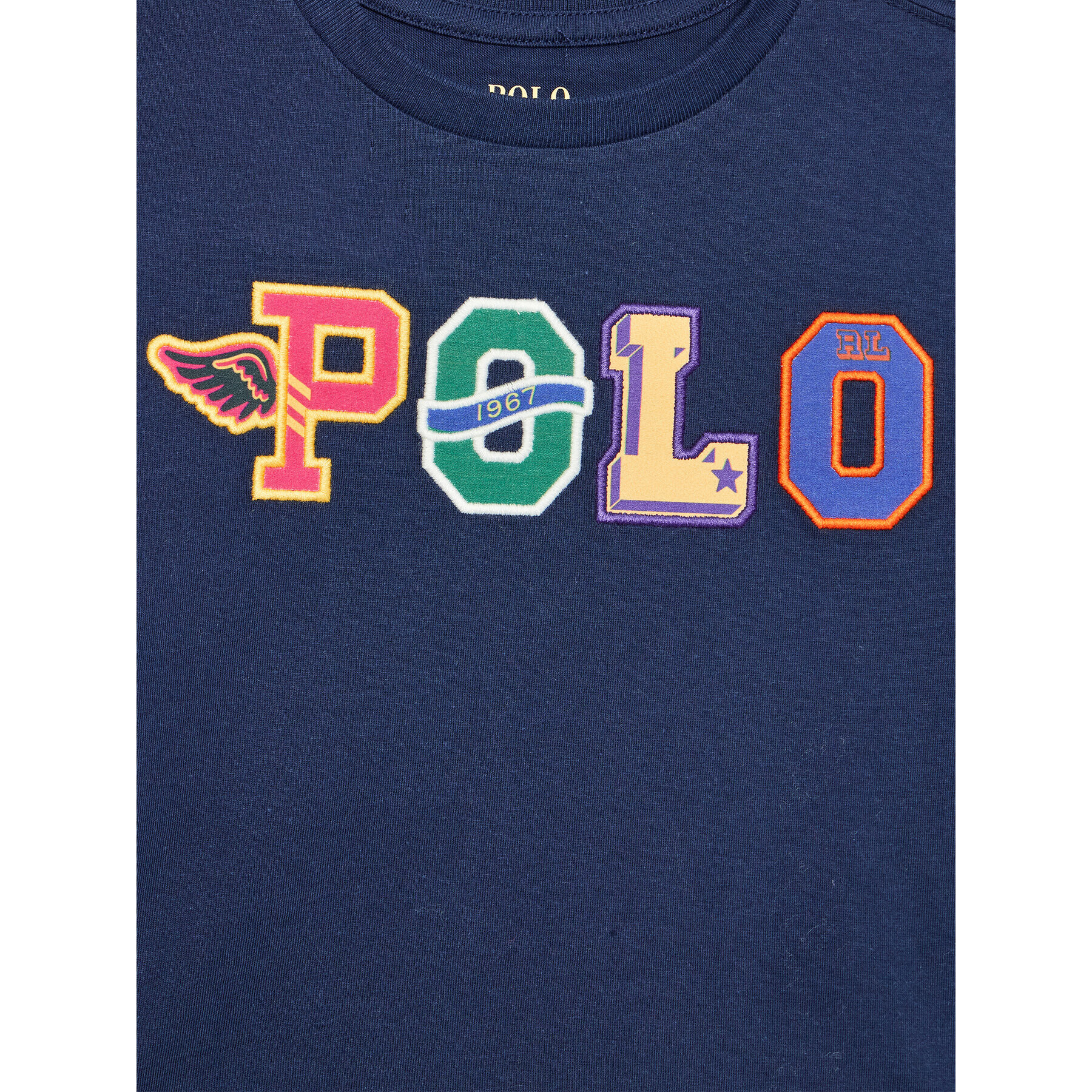 Polo Ralph Lauren Тишърт 313877883002 Тъмносин Regular Fit - Pepit.bg