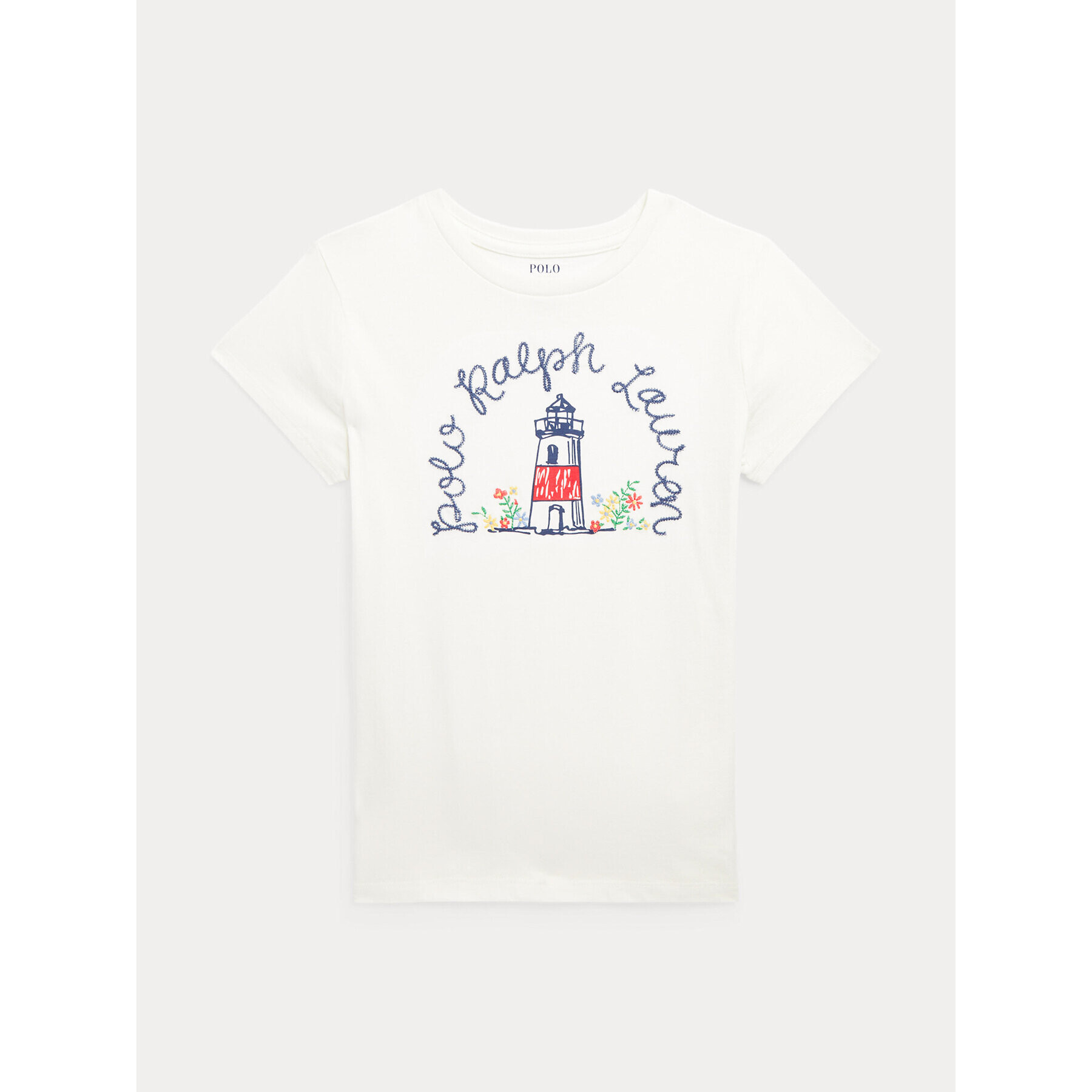 Polo Ralph Lauren Тишърт 313901121001 Бял Regular Fit - Pepit.bg