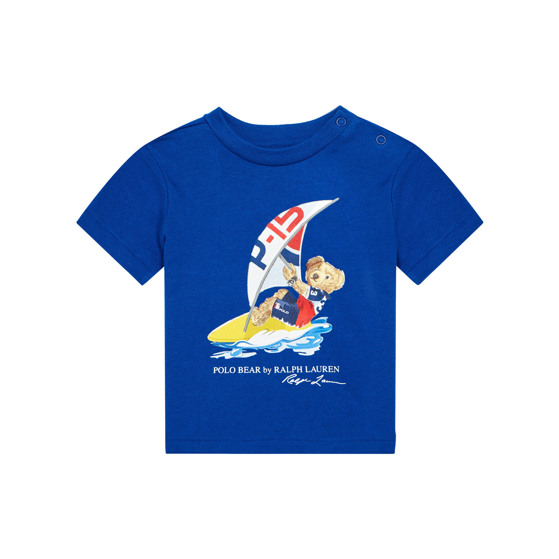 Polo Ralph Lauren Тишърт 320838249002 Син Regular Fit - Pepit.bg