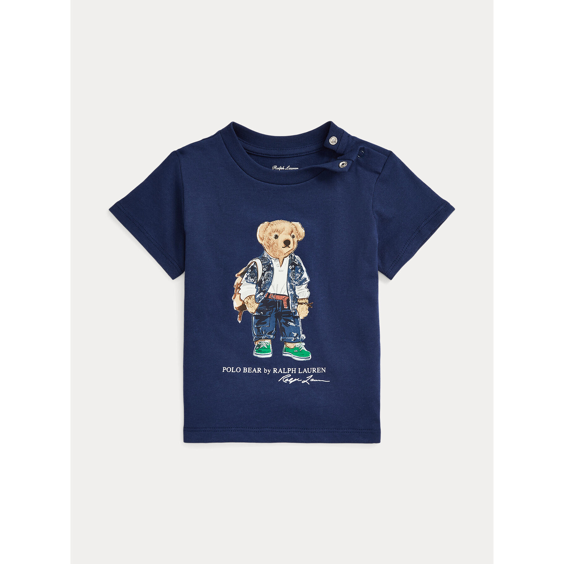 Polo Ralph Lauren Тишърт 320853828018 Син Regular Fit - Pepit.bg