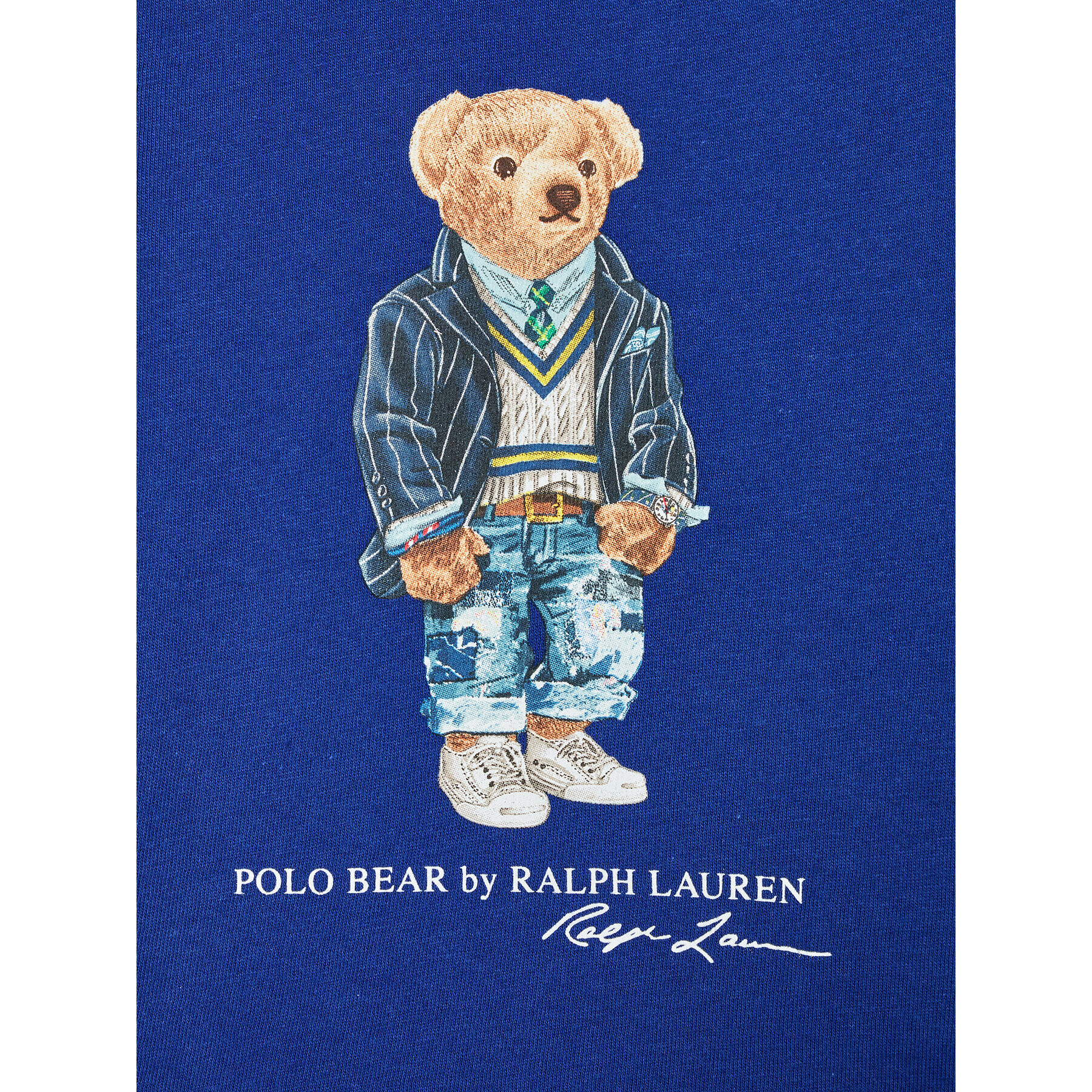 Polo Ralph Lauren Тишърт 320865660003 Син Regular Fit - Pepit.bg