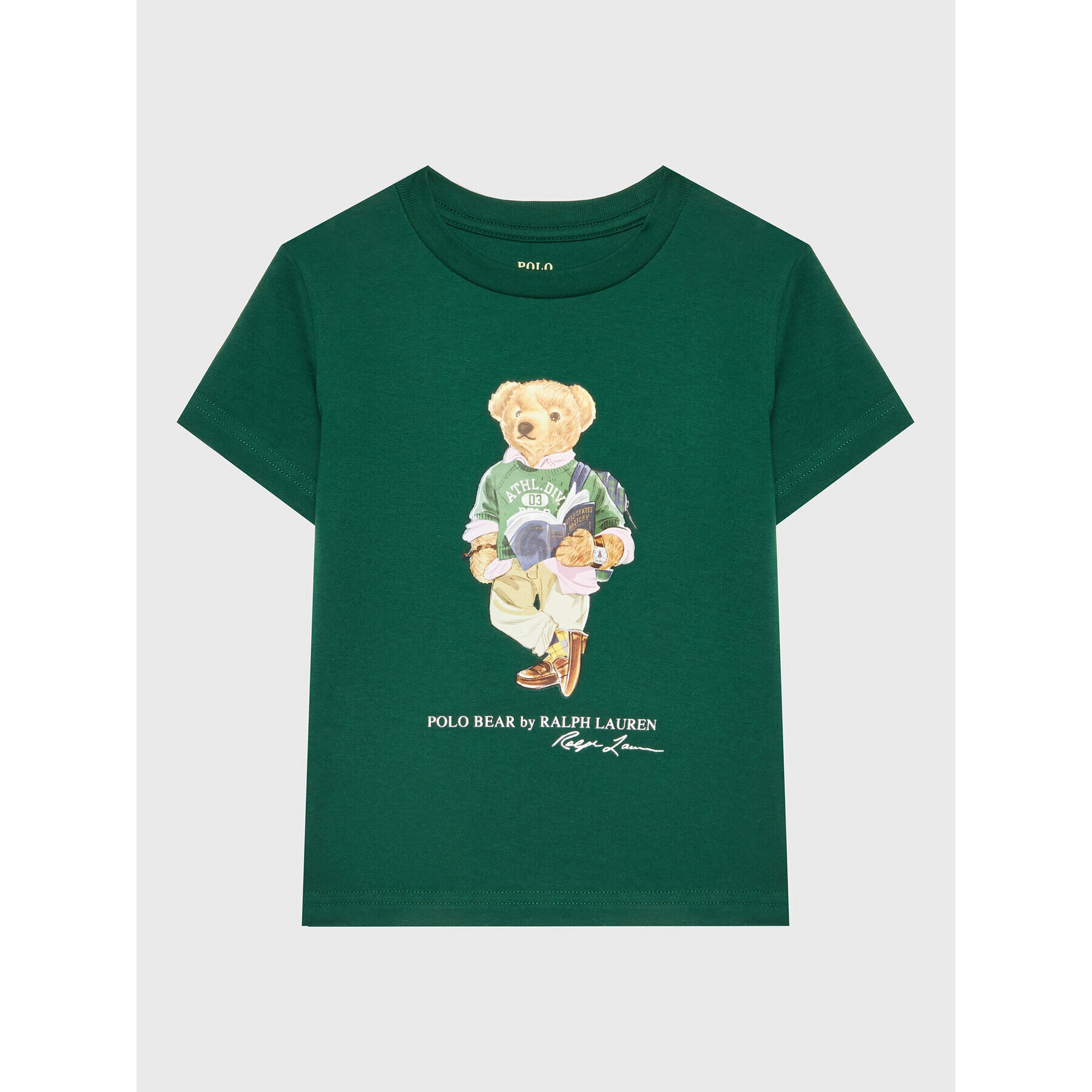 Polo Ralph Lauren Тишърт 321853828 Зелен Regular Fit - Pepit.bg
