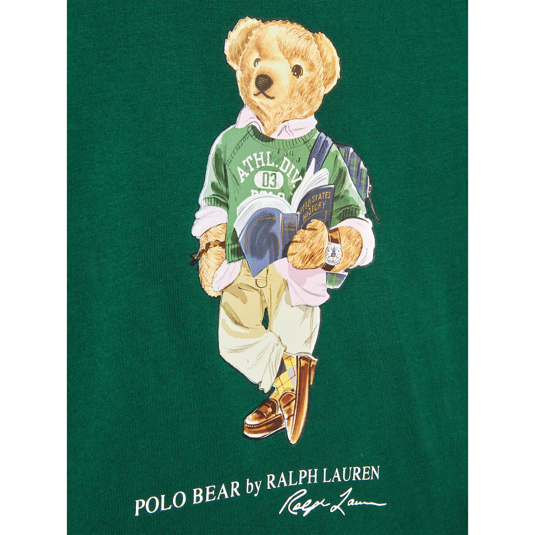 Polo Ralph Lauren Тишърт 321853828 Зелен Regular Fit - Pepit.bg