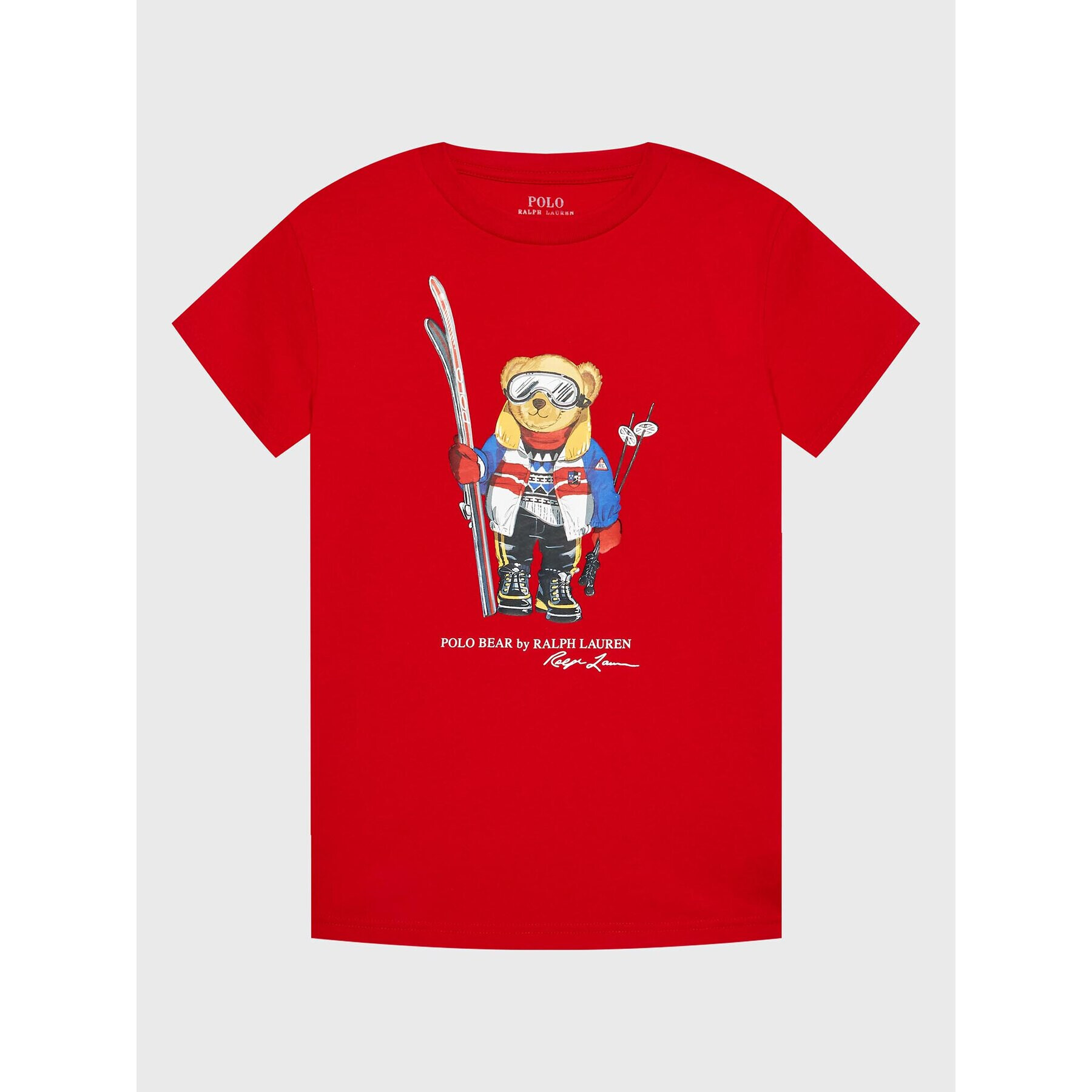 Polo Ralph Lauren Тишърт 321853828012 Червен Regular Fit - Pepit.bg