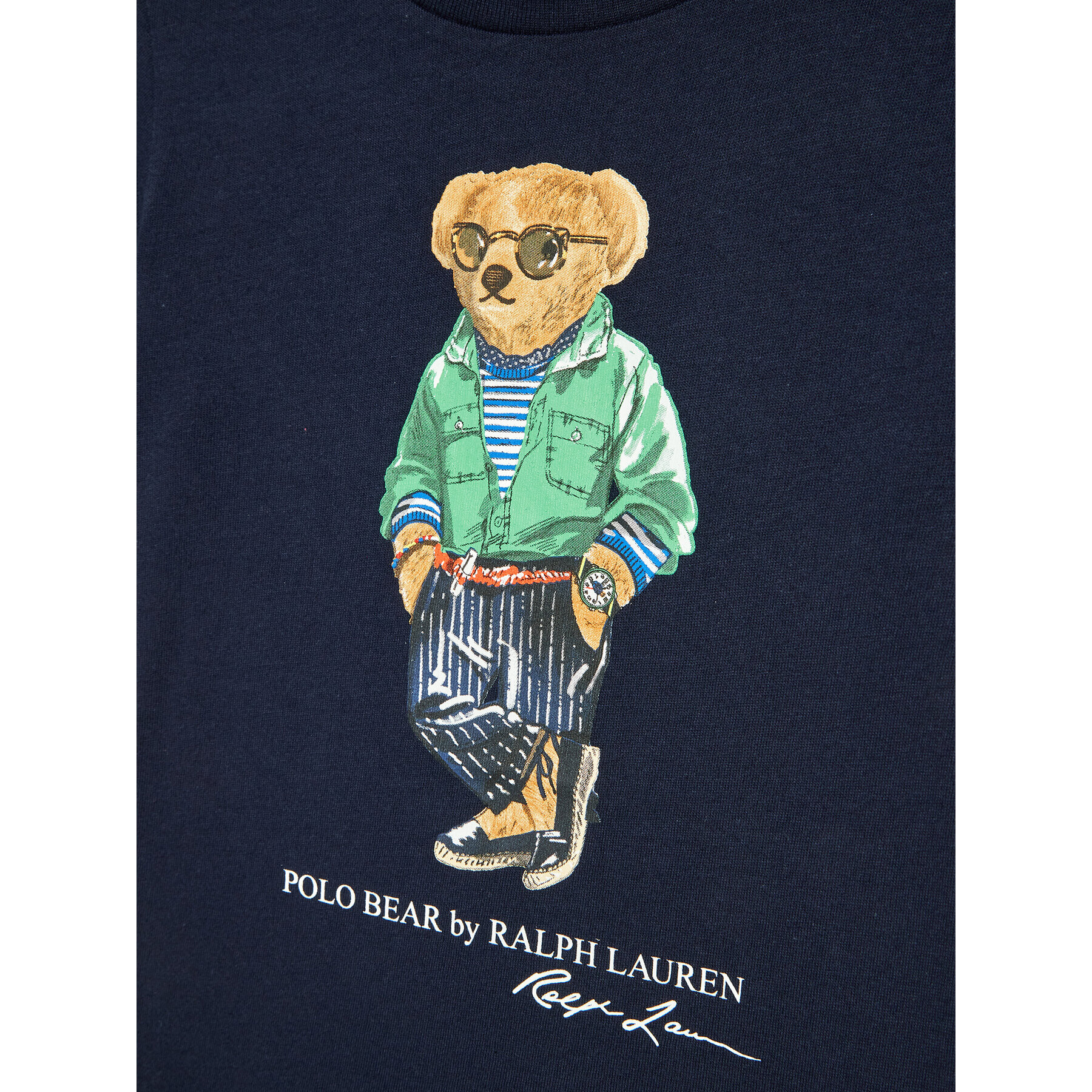 Polo Ralph Lauren Тишърт 321865681002 Тъмносин Regular Fit - Pepit.bg