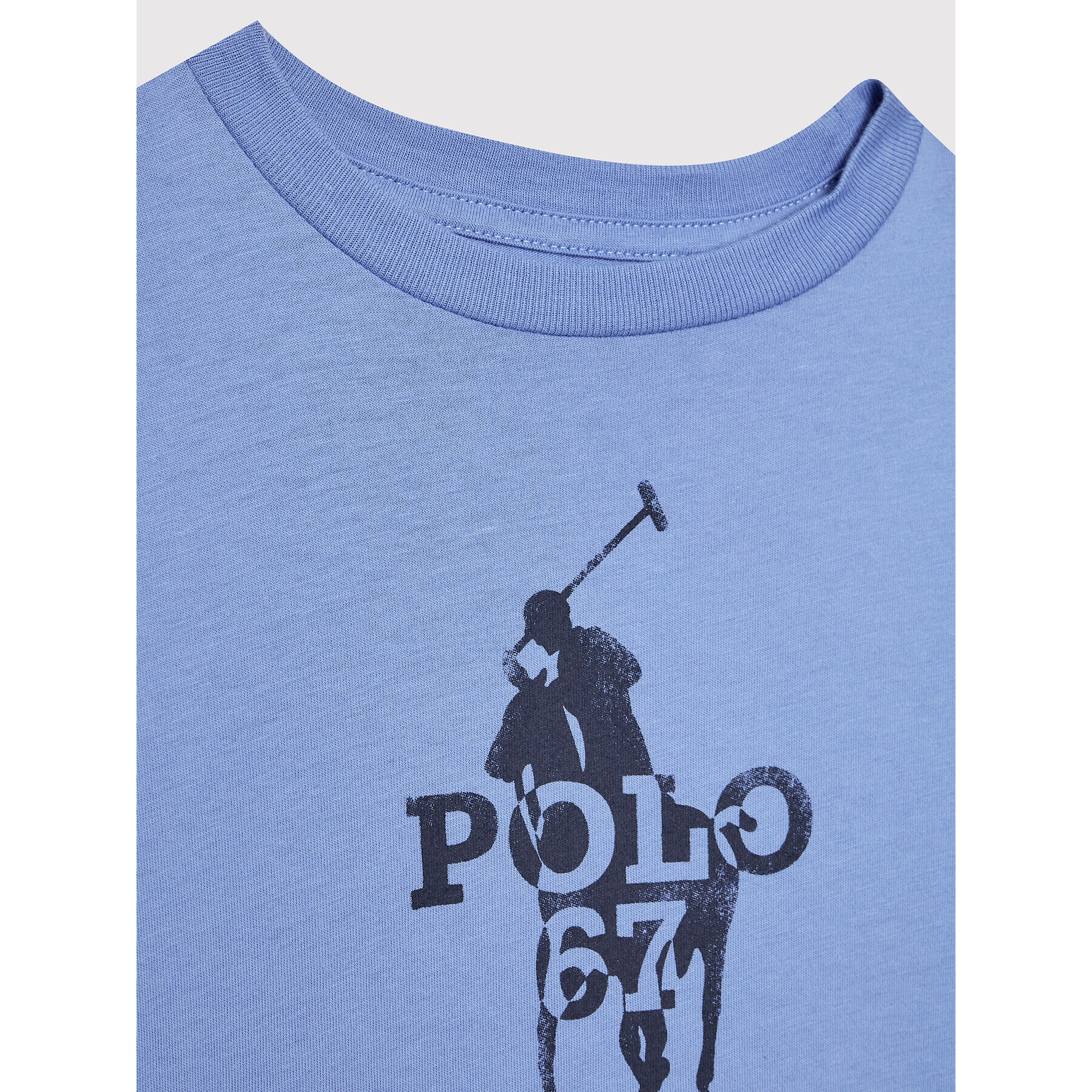 Polo Ralph Lauren Тишърт 321870939002 Син Regular Fit - Pepit.bg