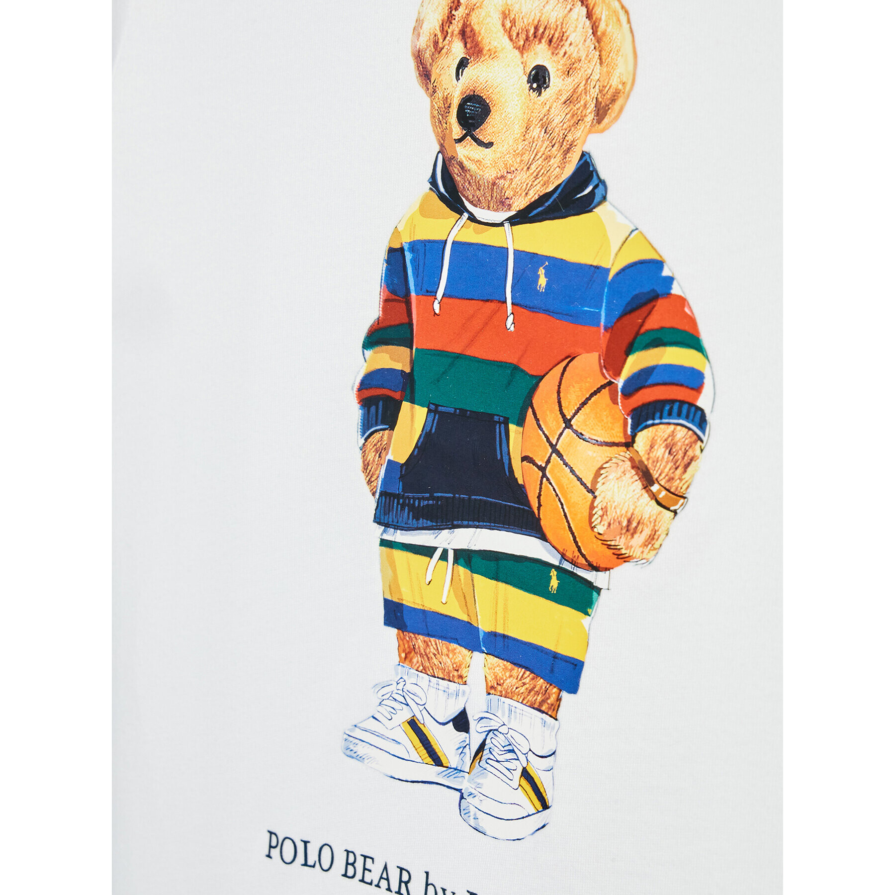 Polo Ralph Lauren Тишърт 321870944001 Бял Regular Fit - Pepit.bg