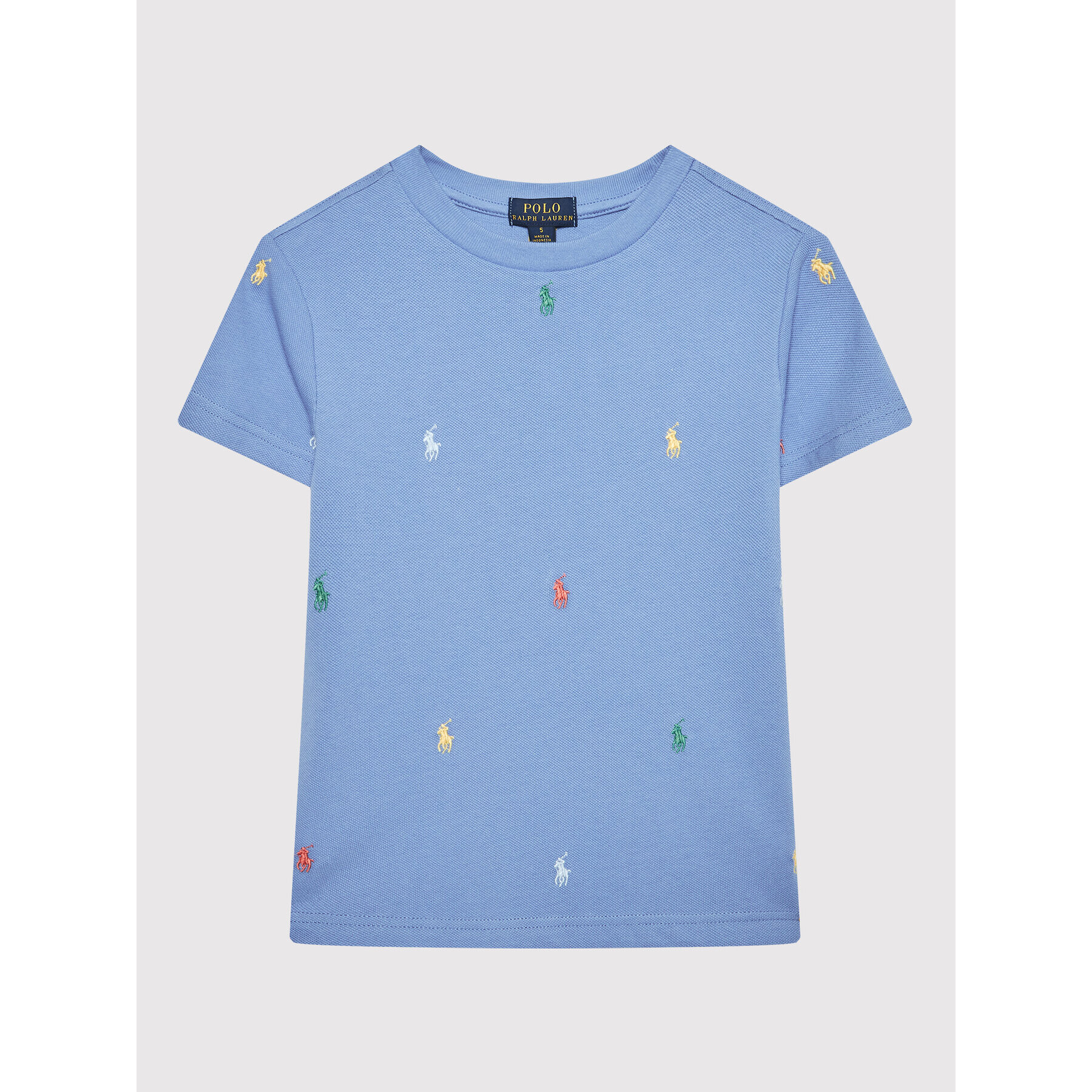 Polo Ralph Lauren Тишърт 322844626003 Син Regular Fit - Pepit.bg