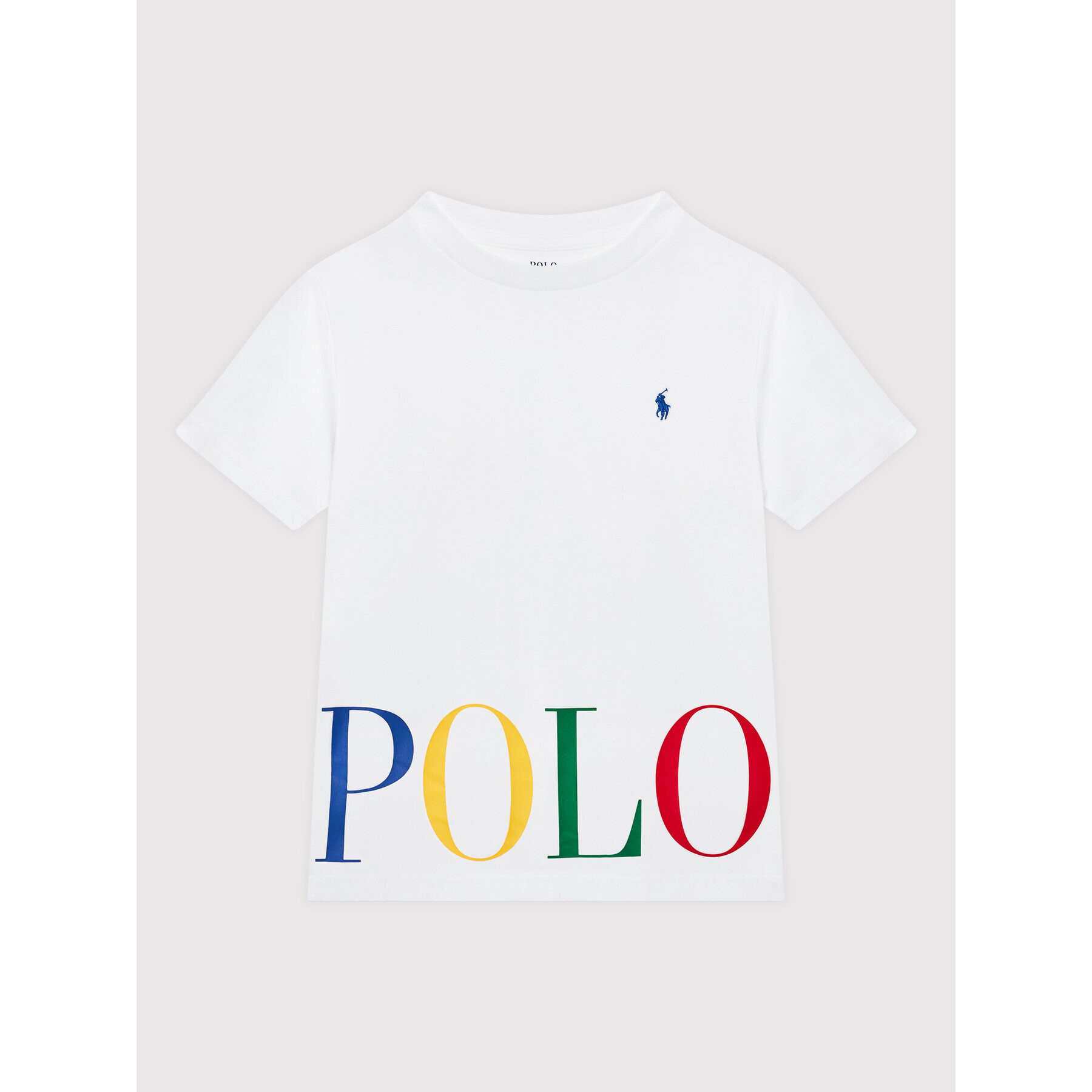 Polo Ralph Lauren Тишърт 322865609001 Бял Regular Fit - Pepit.bg