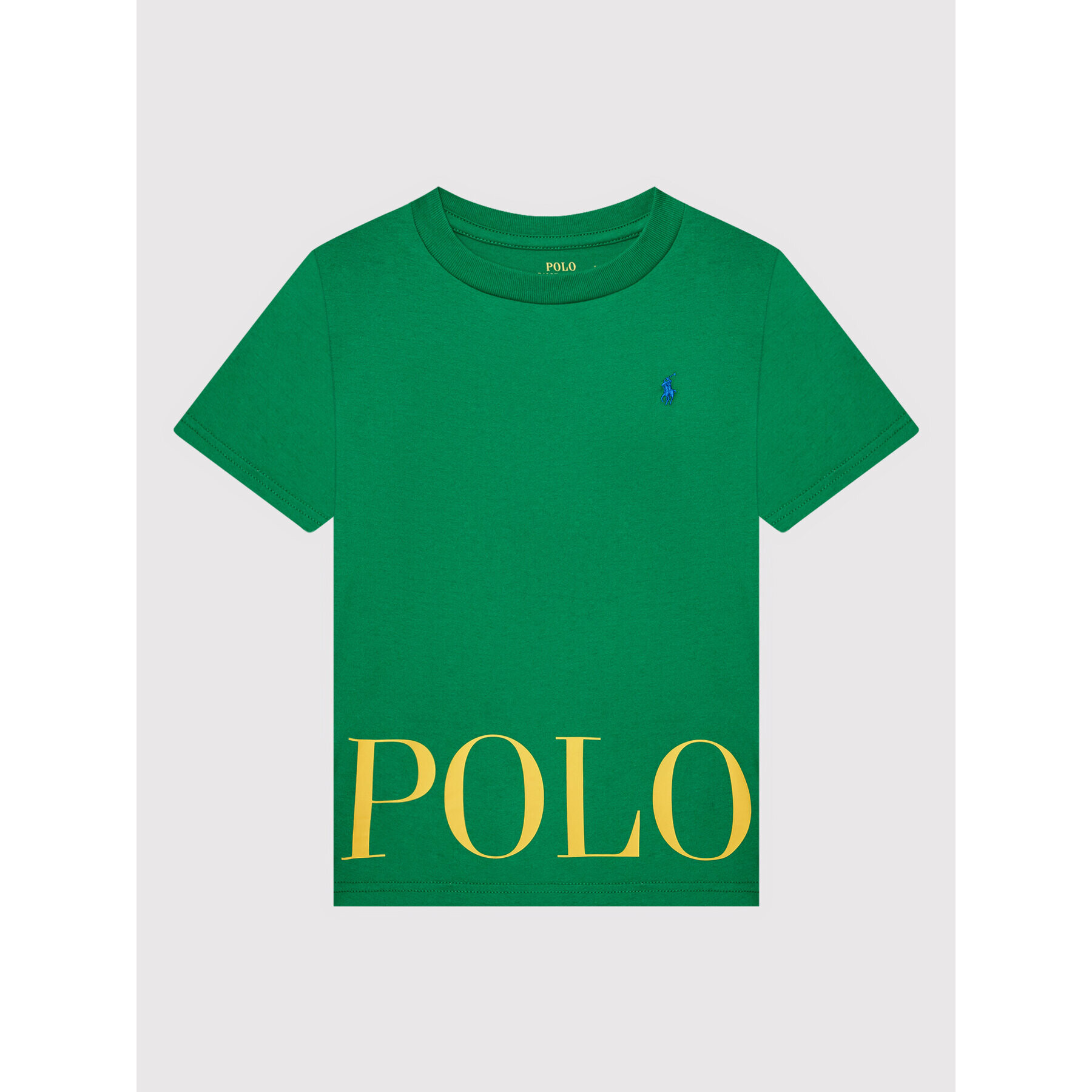 Polo Ralph Lauren Тишърт 322865609003 Зелен Regular Fit - Pepit.bg