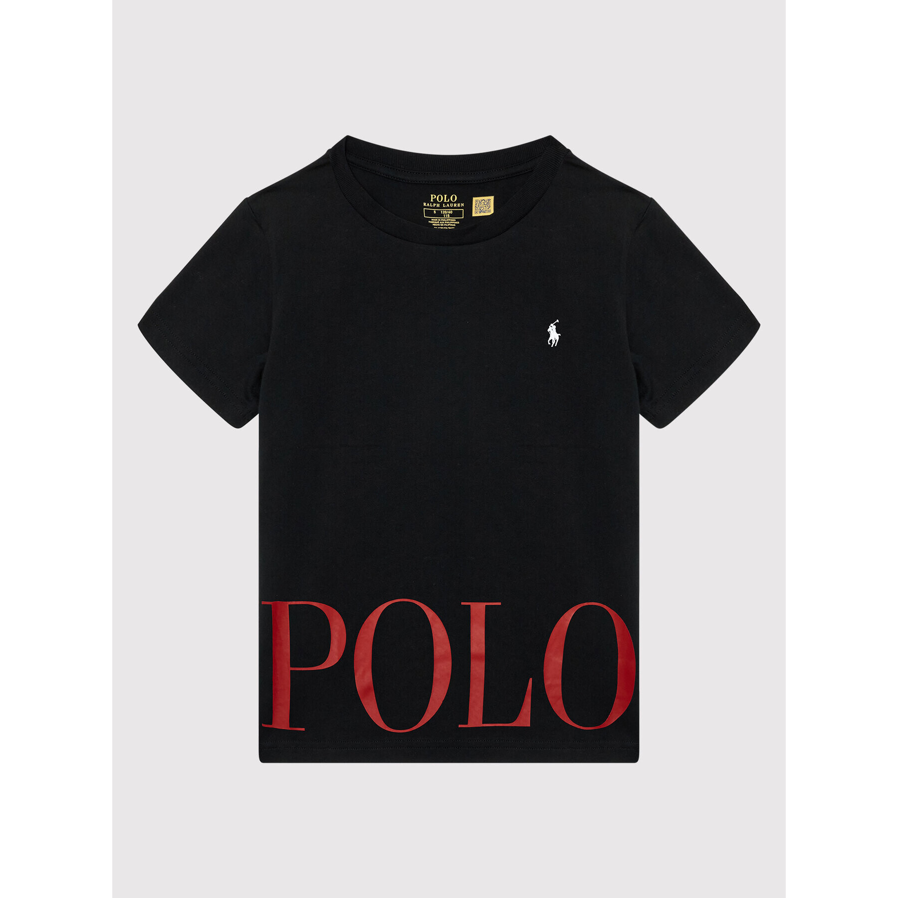 Polo Ralph Lauren Тишърт 322865609005 Черен Regular Fit - Pepit.bg