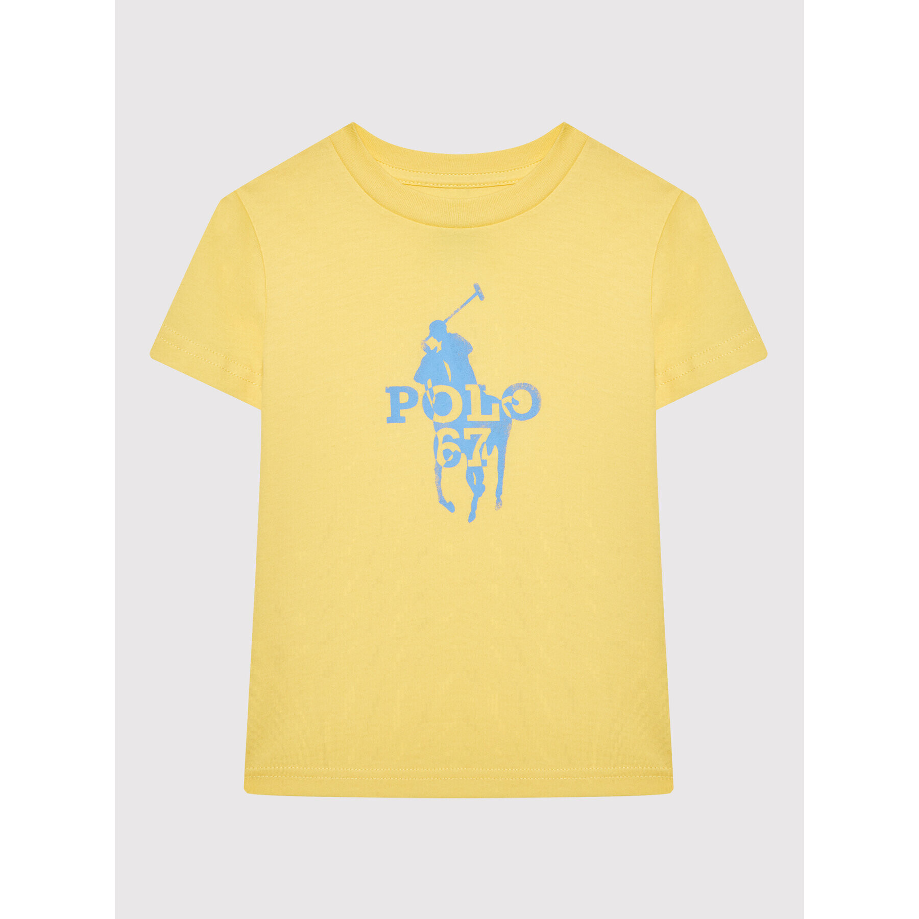 Polo Ralph Lauren Тишърт 322870939003 Жълт Regular Fit - Pepit.bg