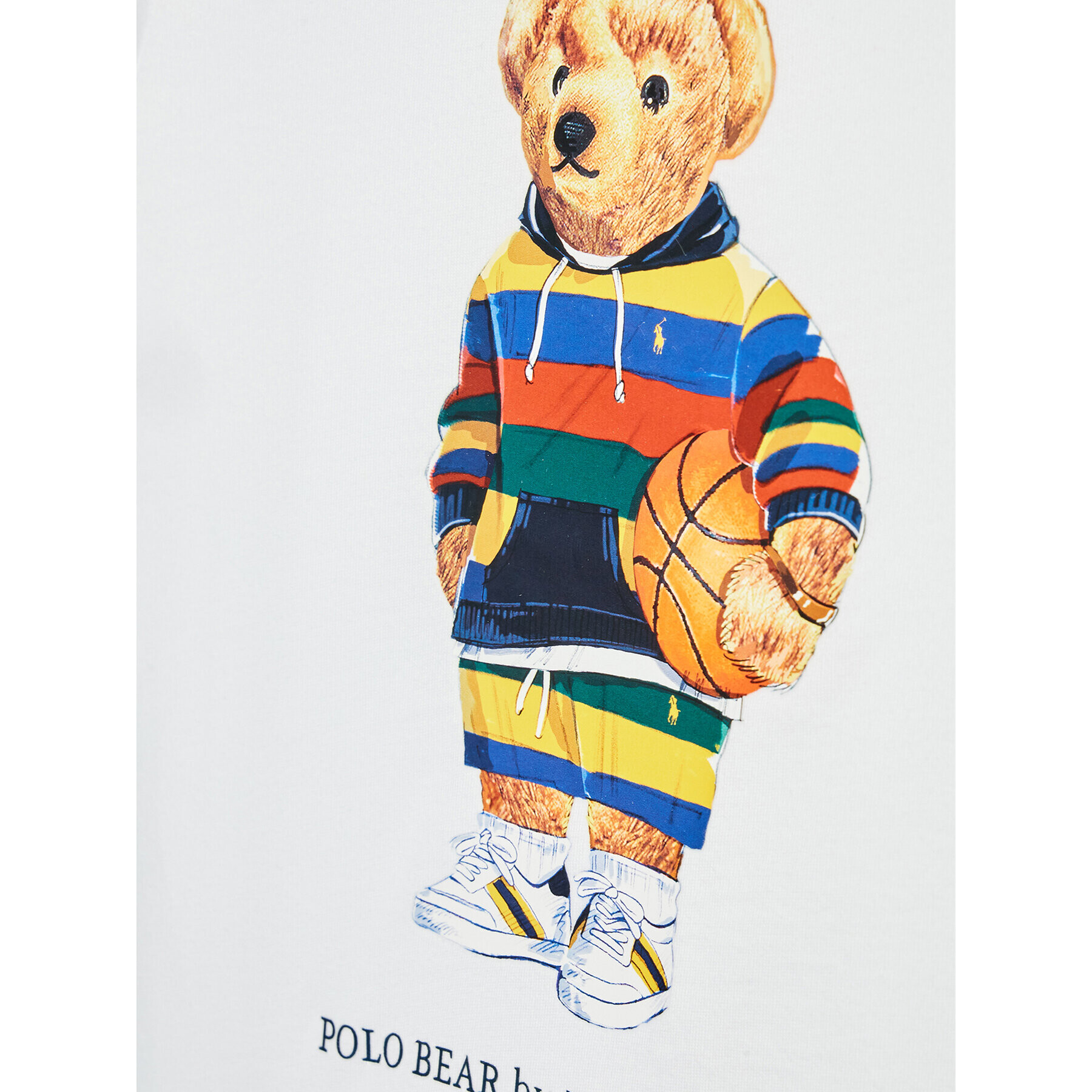 Polo Ralph Lauren Тишърт 322870944001 Бял Regular Fit - Pepit.bg