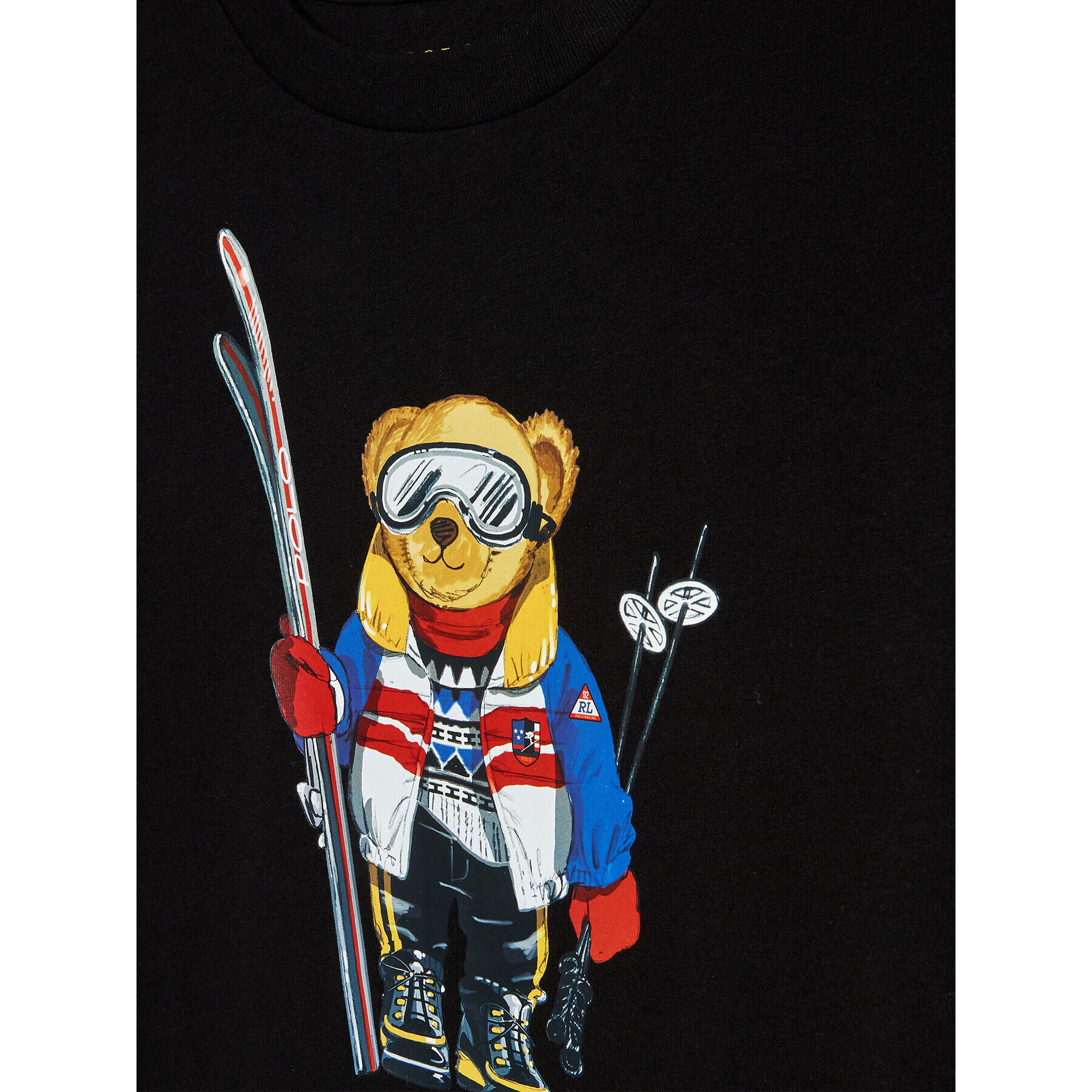 Polo Ralph Lauren Тишърт 323853828010 Черен Regular Fit - Pepit.bg
