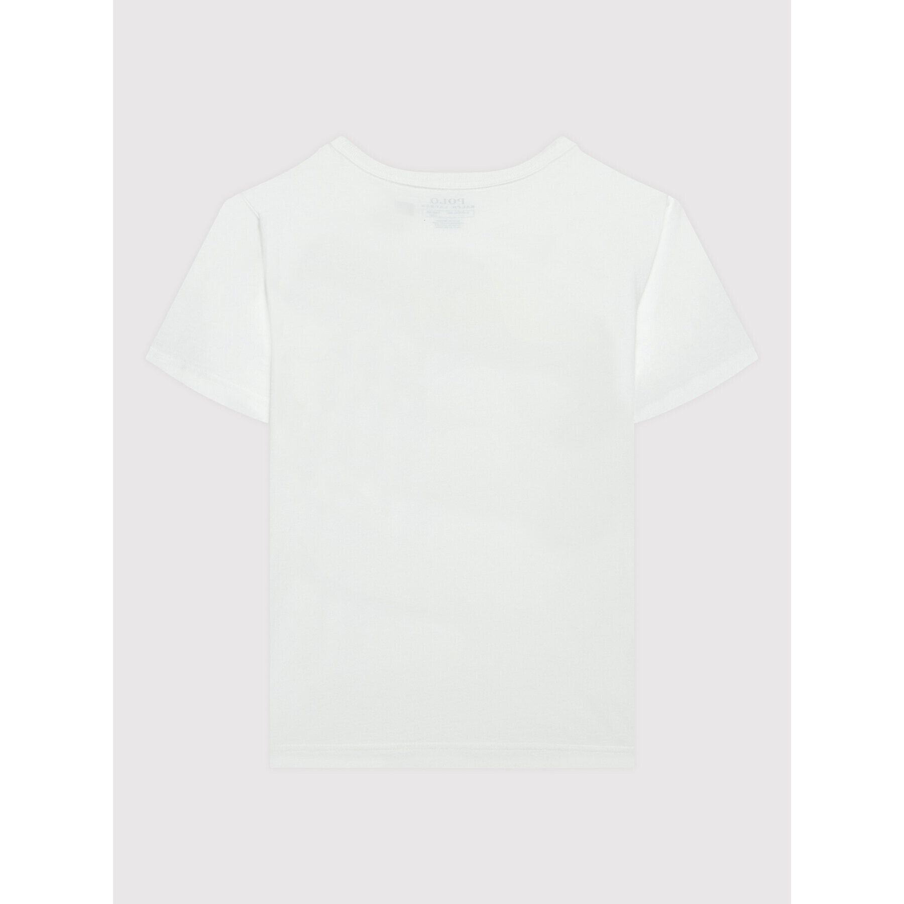 Polo Ralph Lauren Тишърт 323861480001 Бял Regular Fit - Pepit.bg