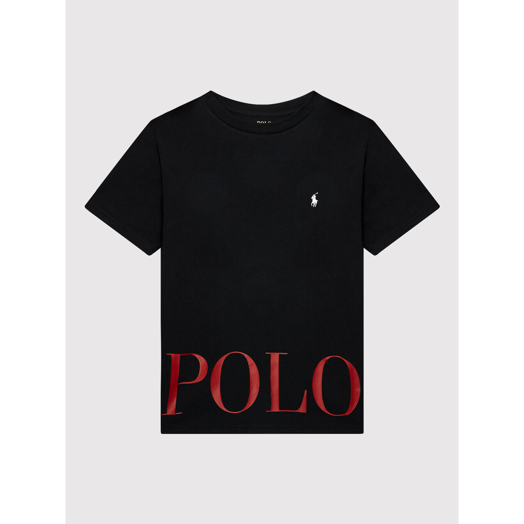 Polo Ralph Lauren Тишърт 323865609005 Черен Regular Fit - Pepit.bg