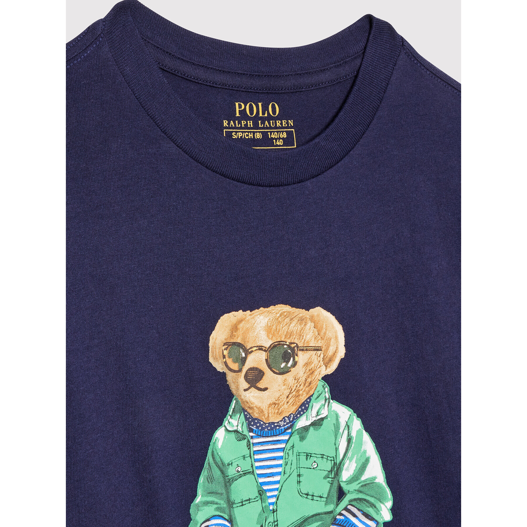 Polo Ralph Lauren Тишърт 323865681002 Тъмносин Regular Fit - Pepit.bg