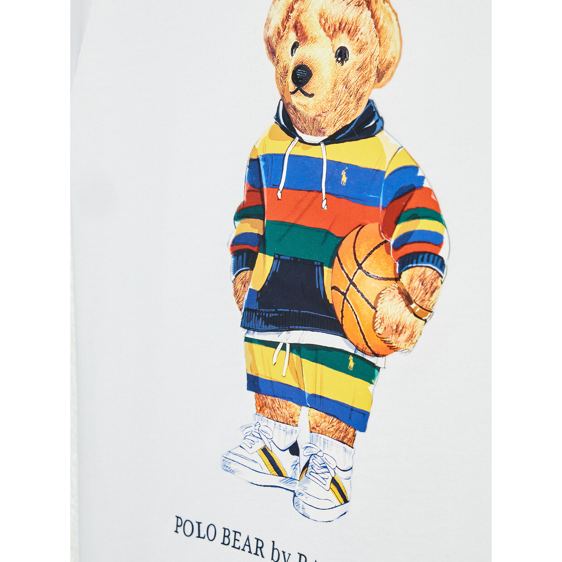 Polo Ralph Lauren Тишърт 323870944001 Бял Regular Fit - Pepit.bg