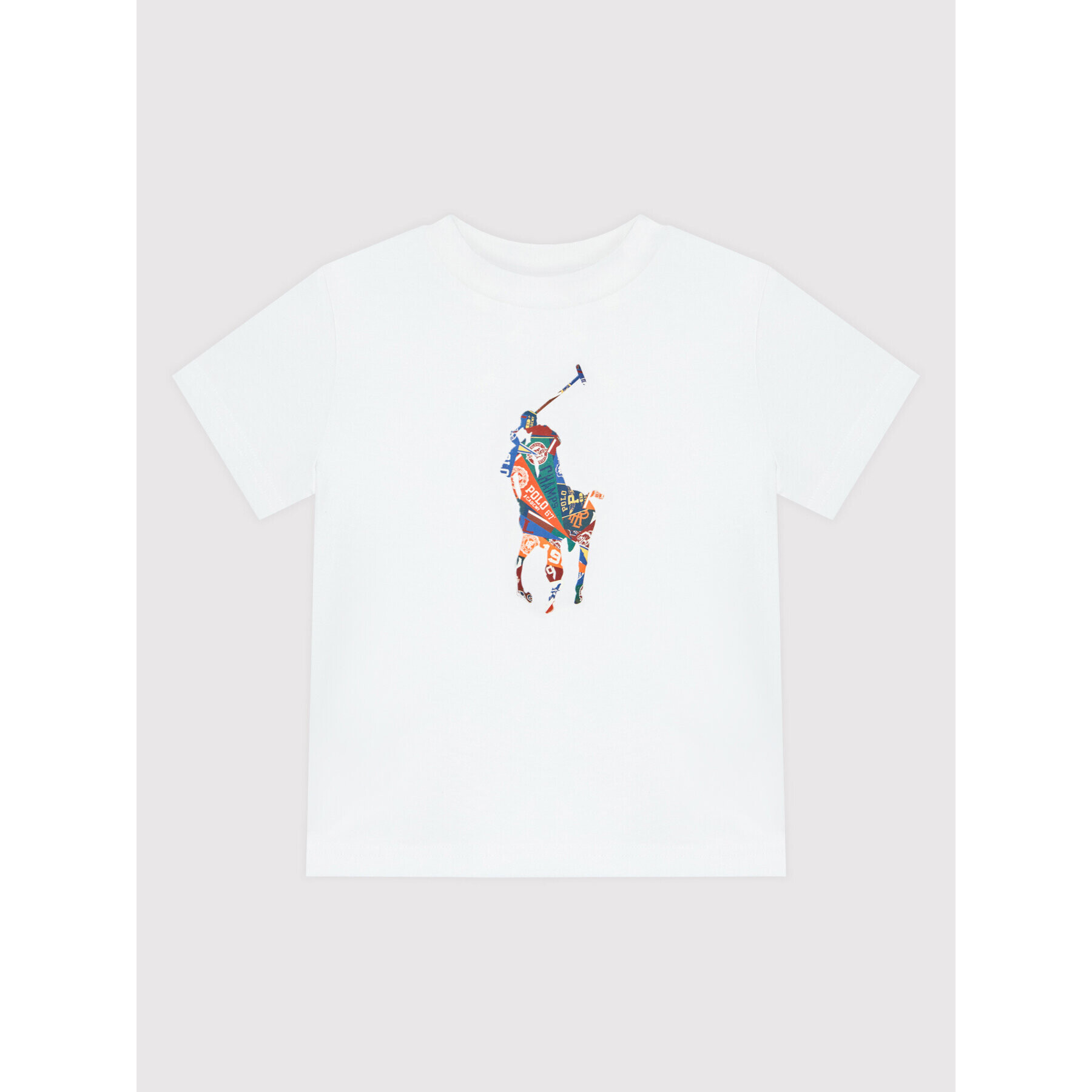 Polo Ralph Lauren Тишърт 323870959002 Бял Regular Fit - Pepit.bg